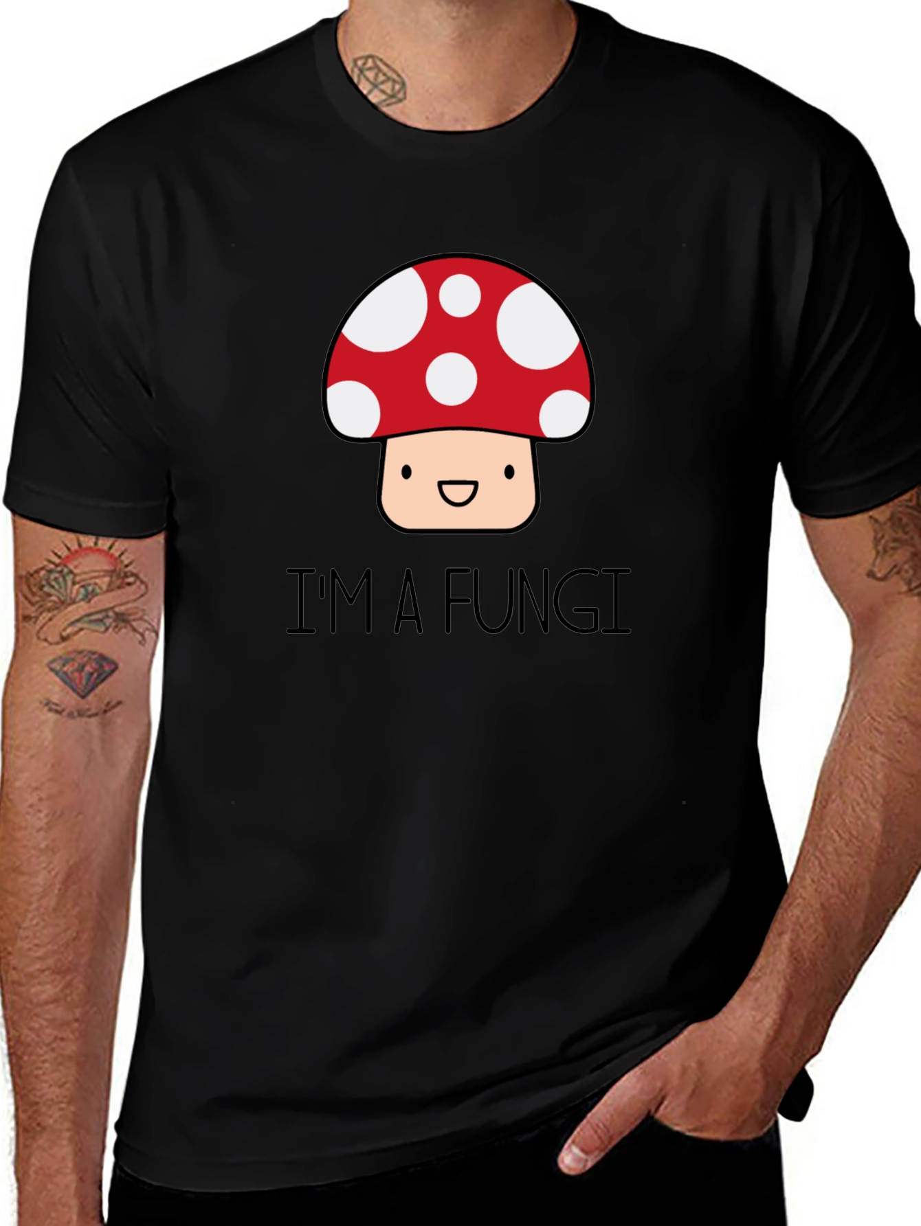 Variant 21 of I'm a Fungi T-Shirt - Funny Mushroom Graphic Tee