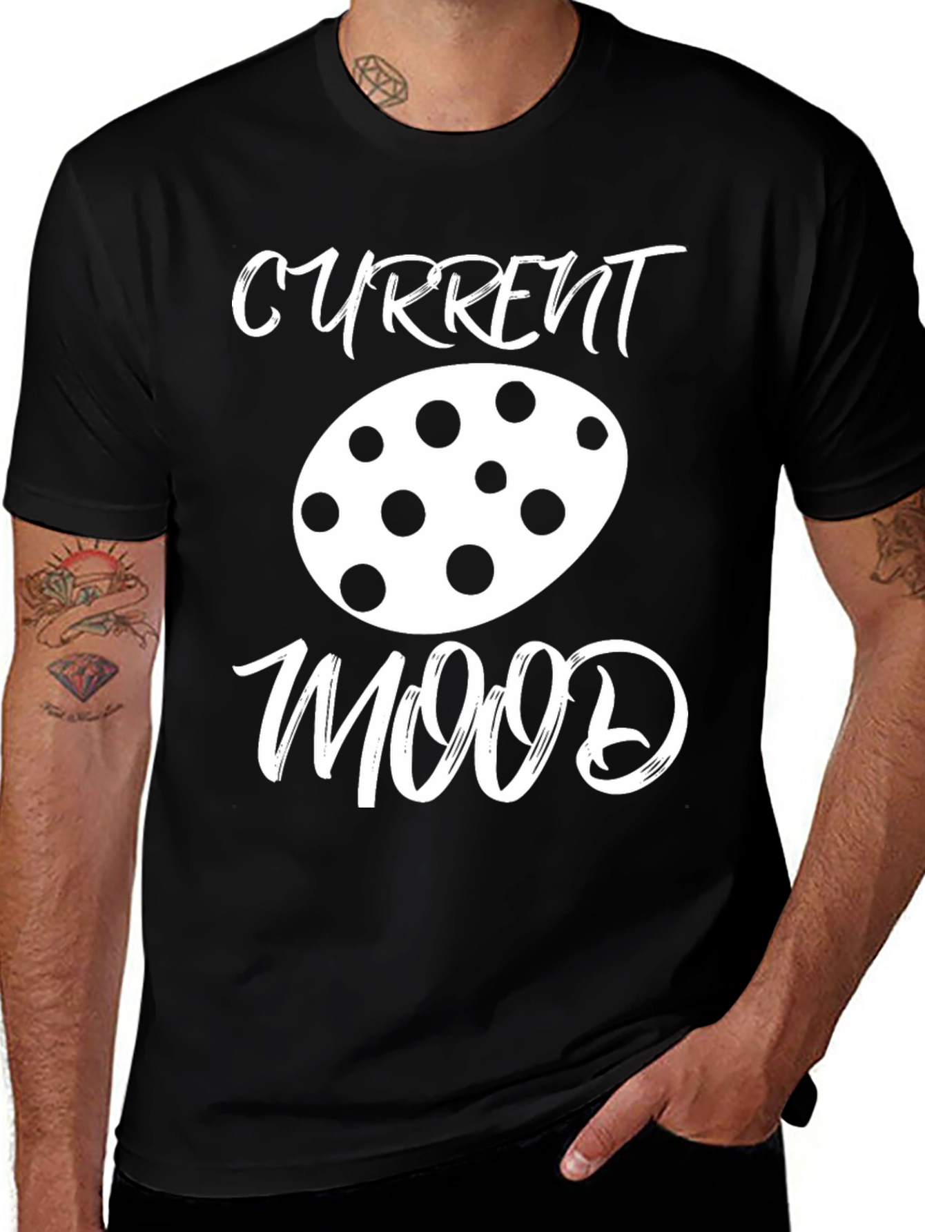 Variant 14 of Current Mood Pickleball T-Shirt