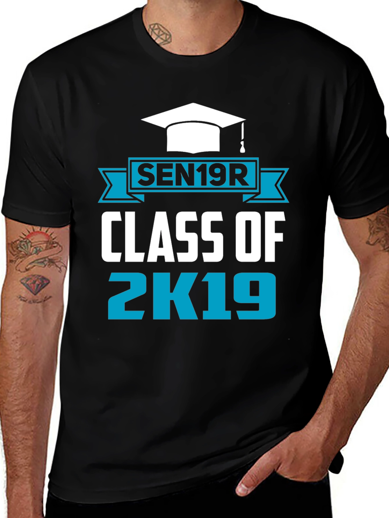 Variant 29 of Senior Class of 2019 T-Shirt Graduation Tee