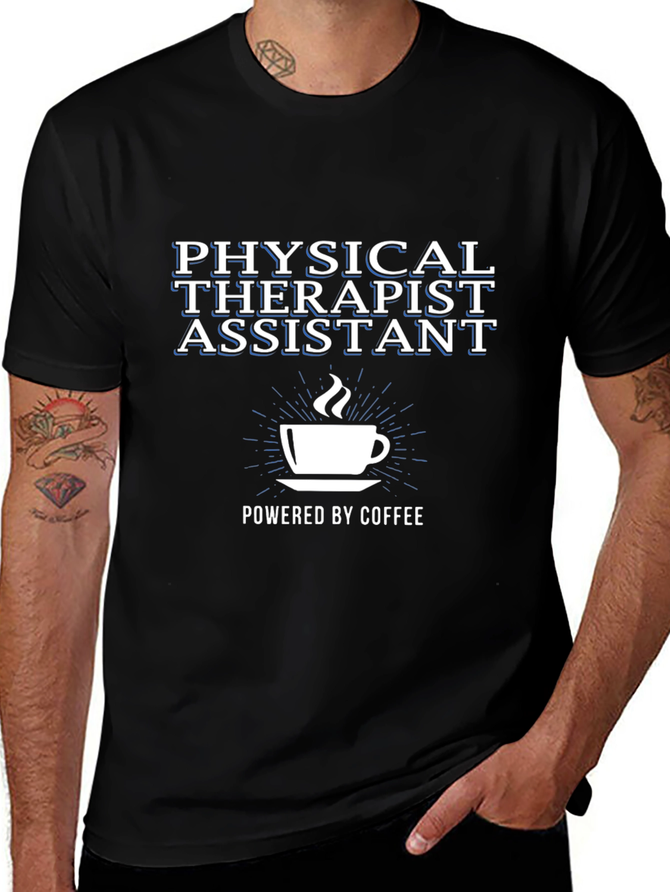 Variant 4 of Physical Therapist Assistant Coffee T-Shirt