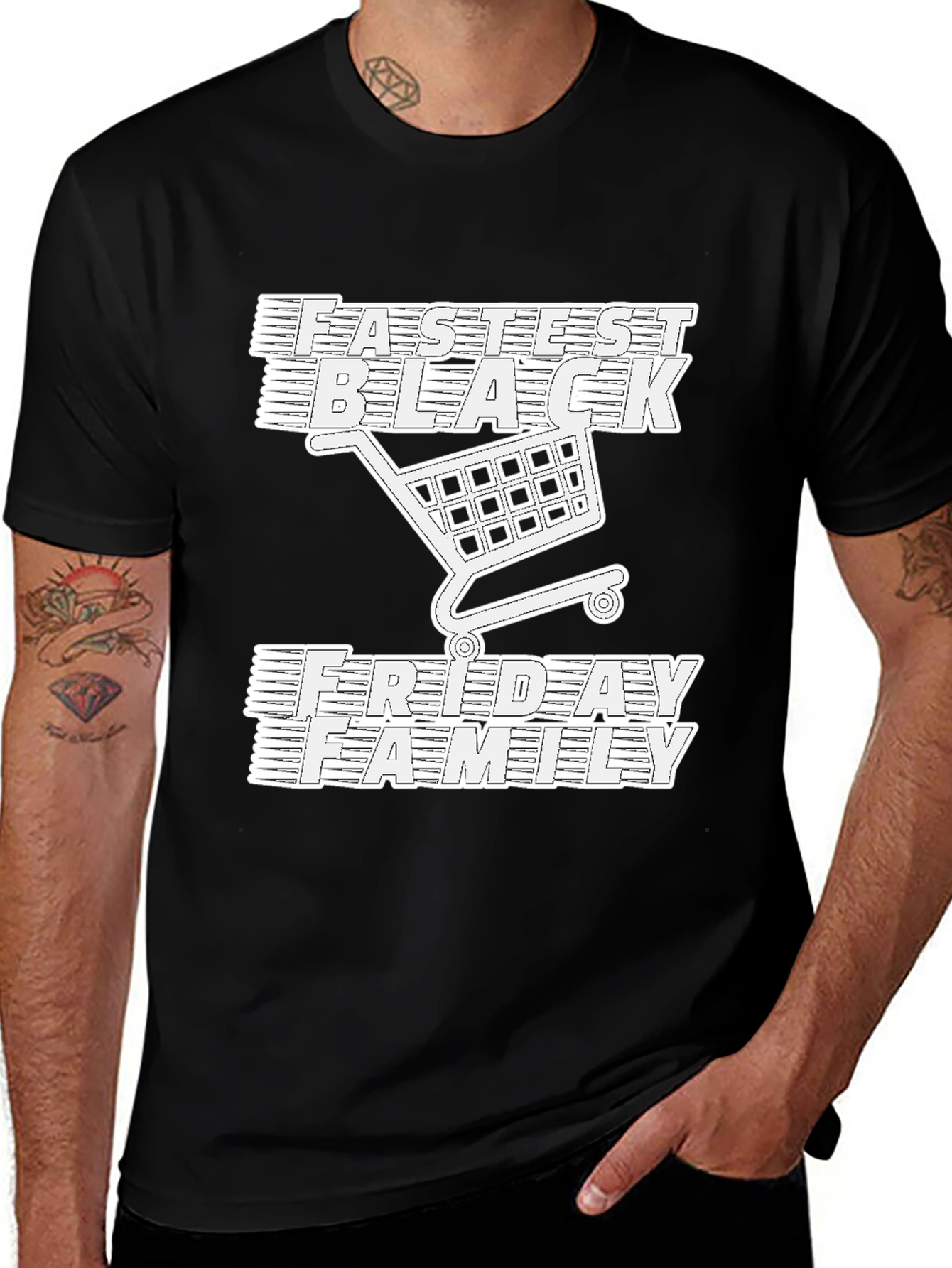 Fastest Black Friday Family T-Shirt