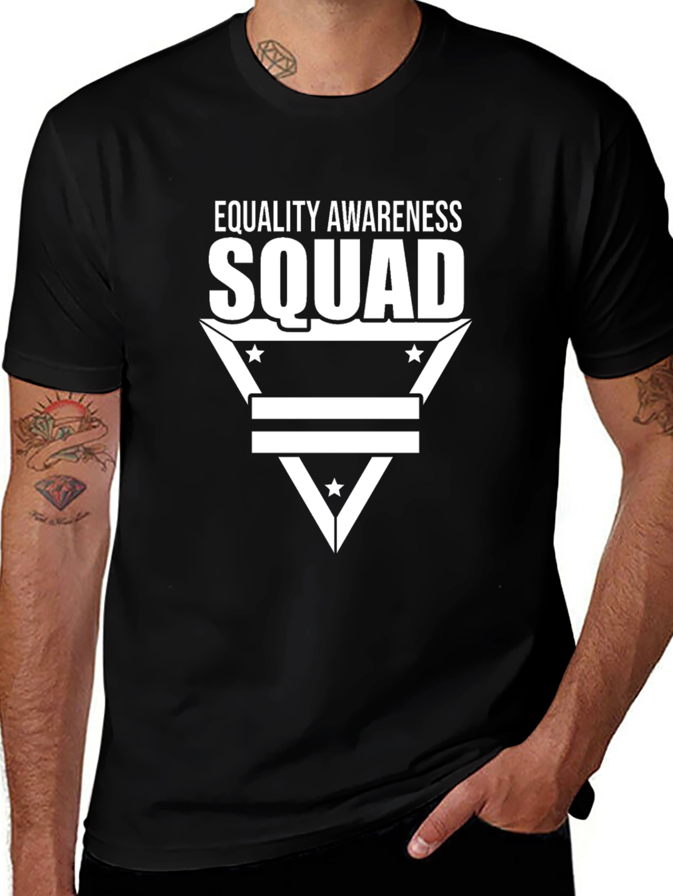 Variant 13 of Equality Awareness Squad Graphic T-Shirt