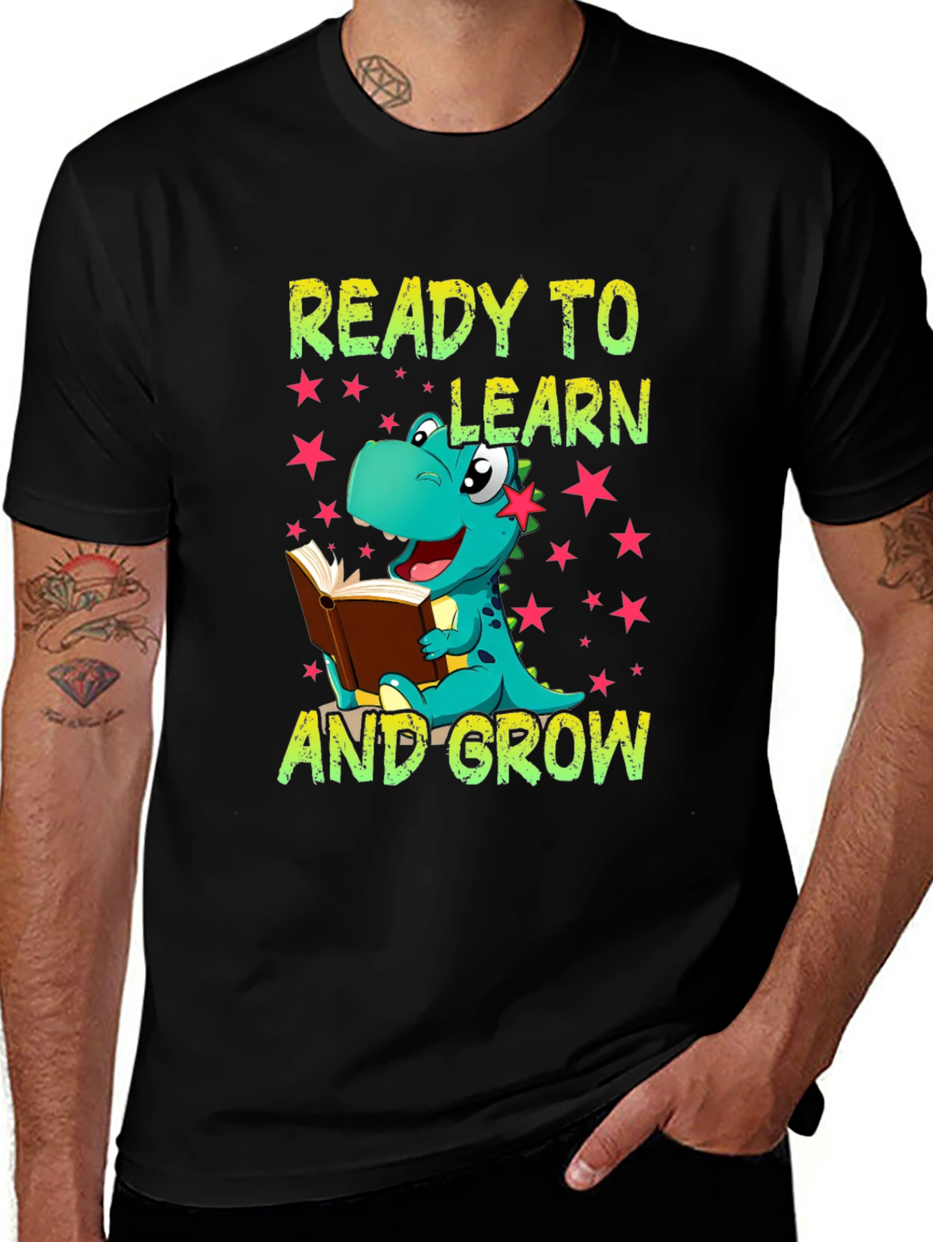 Variant 12 of Ready to Learn and Grow T-Shirt