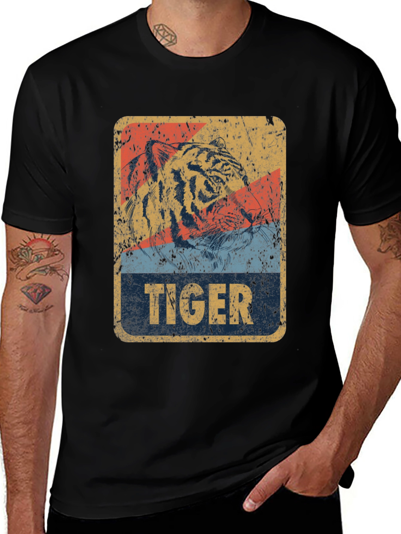 Variant 30 of Vintage Tiger Graphic T-Shirt