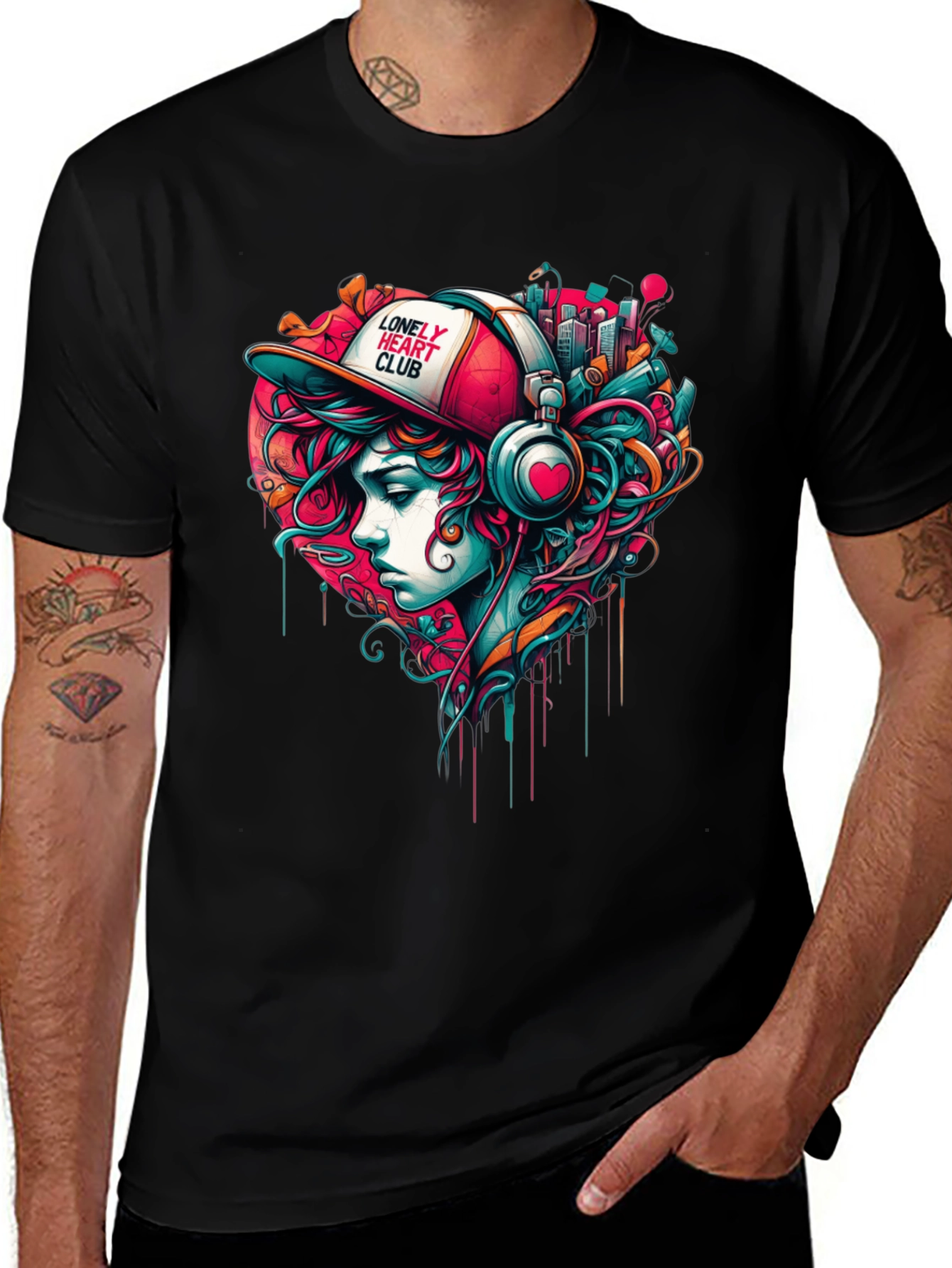 Variant 16 of Lonely Heart Club Graphic T-Shirt