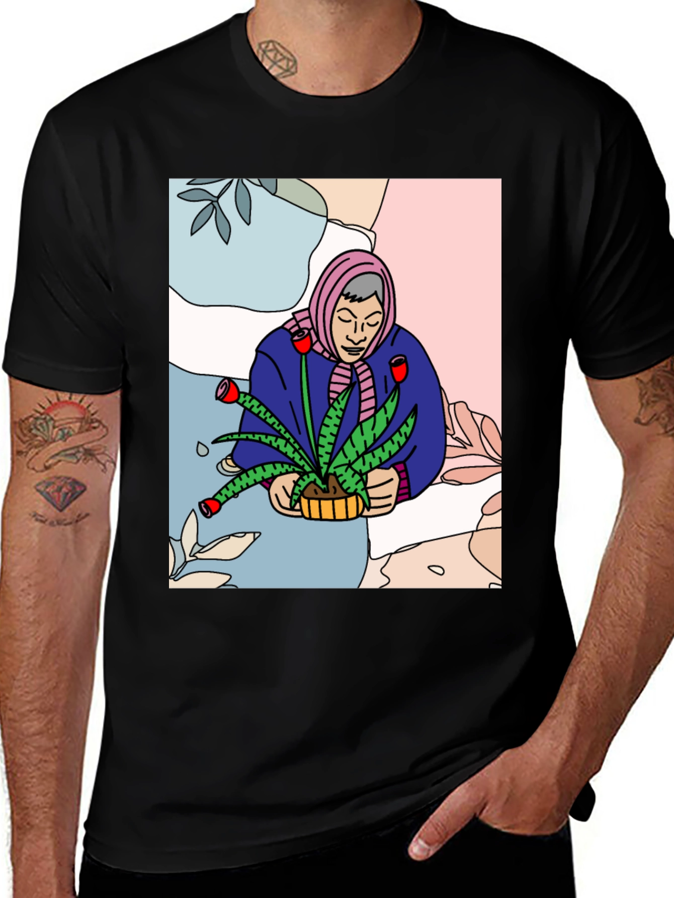 Variant 2 of Unique Graphic Print T-Shirt - Unisex