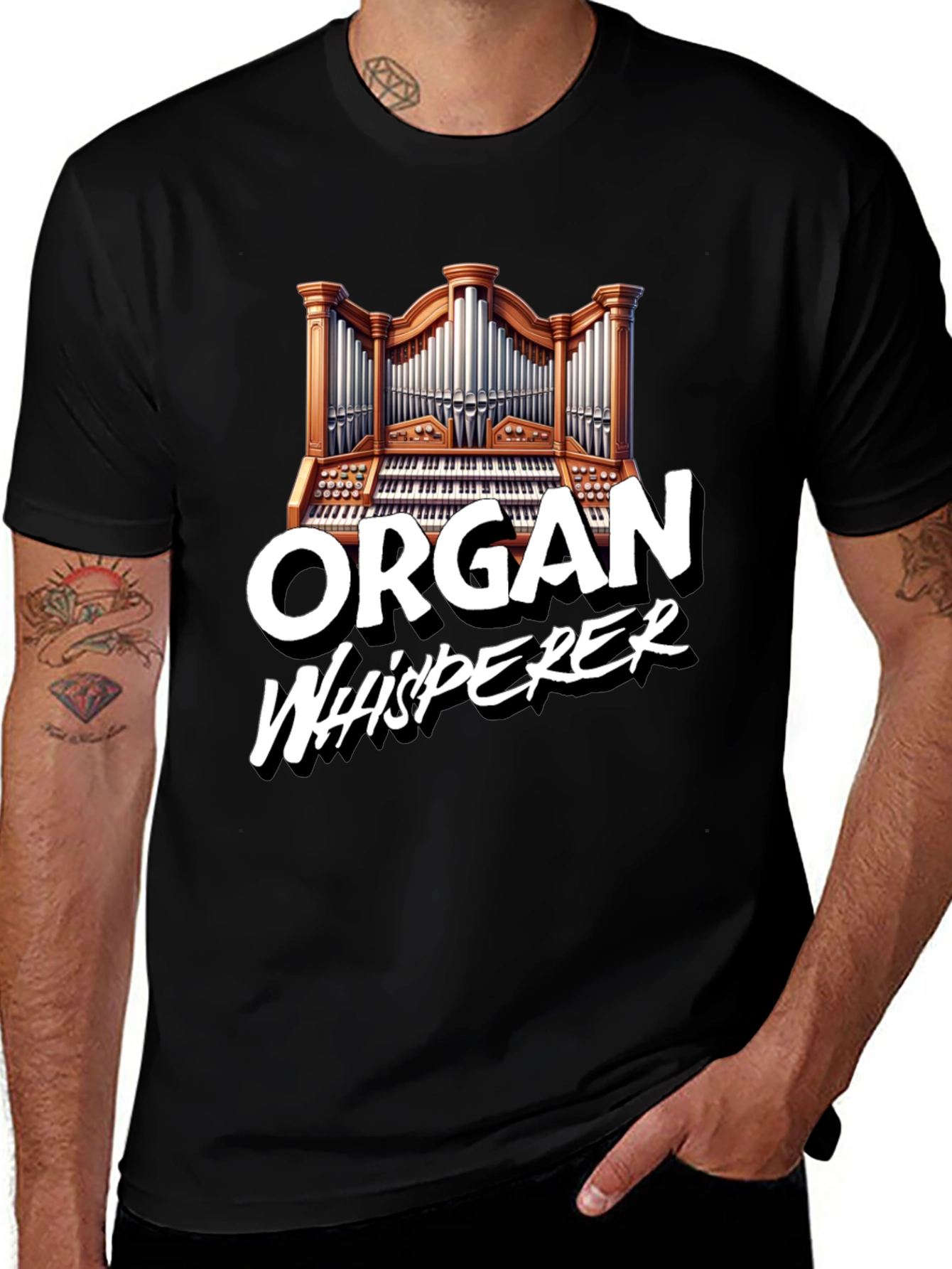 Organ Whisperer T-Shirt - Musician Tee