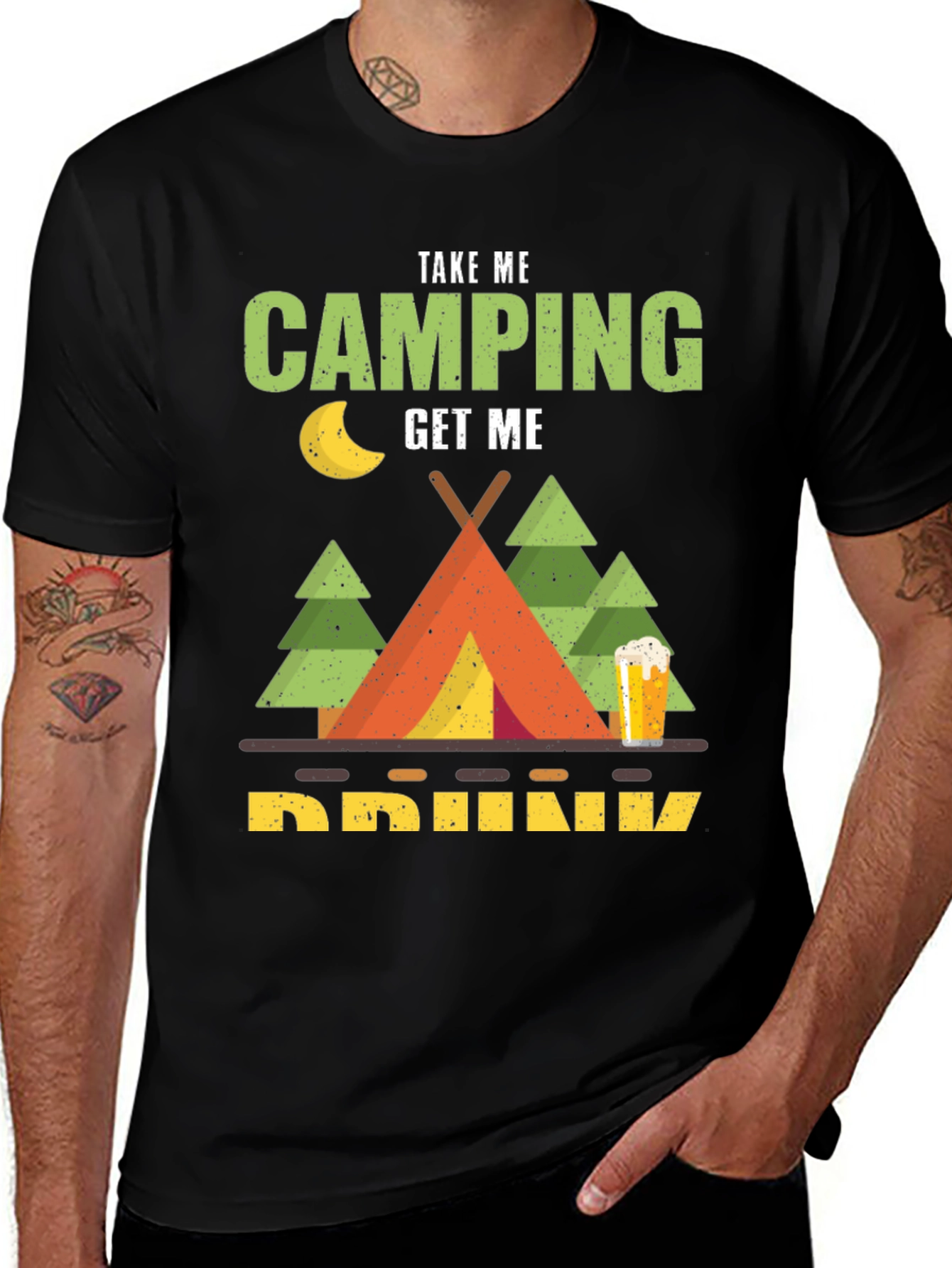 Variant 25 of Take Me Camping Get Me Drunk T-Shirt