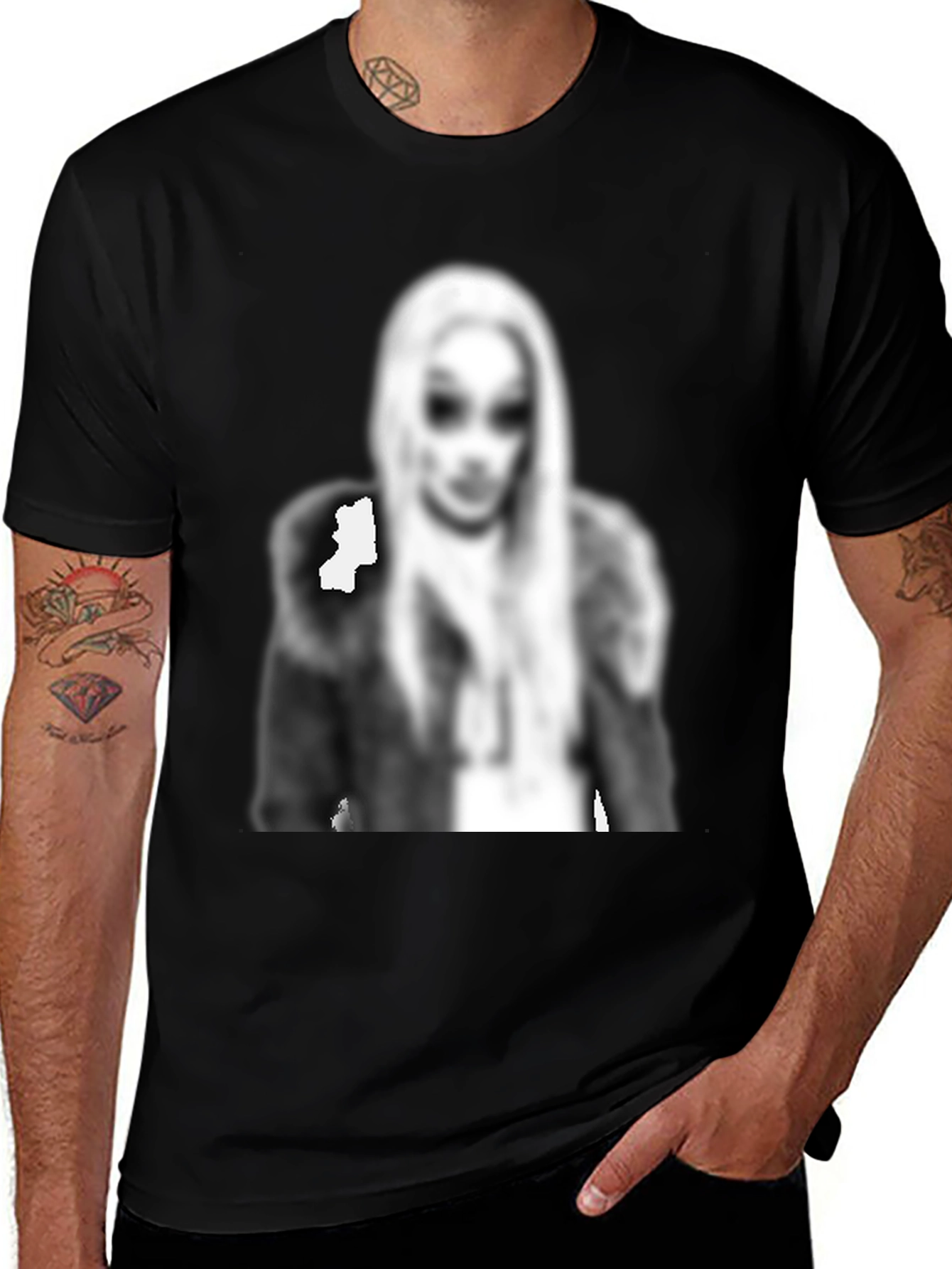 Variant 19 of Statement Graphic Tee - Bold Portrait Design