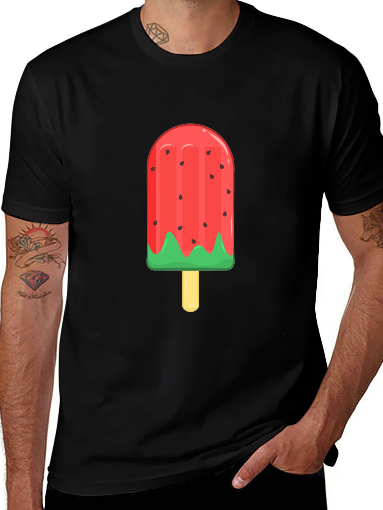 Variant 6 of Watermelon Popsicle Graphic Tee