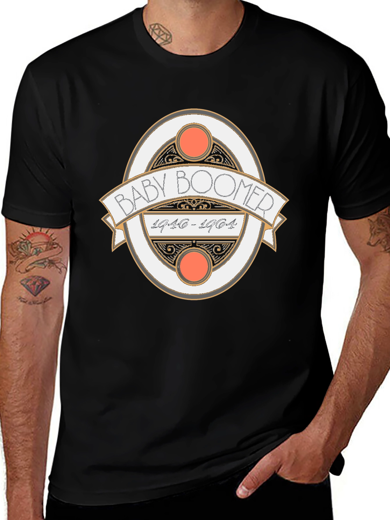 Baby Boomer T-Shirt - 1946-1964 Generation Tee