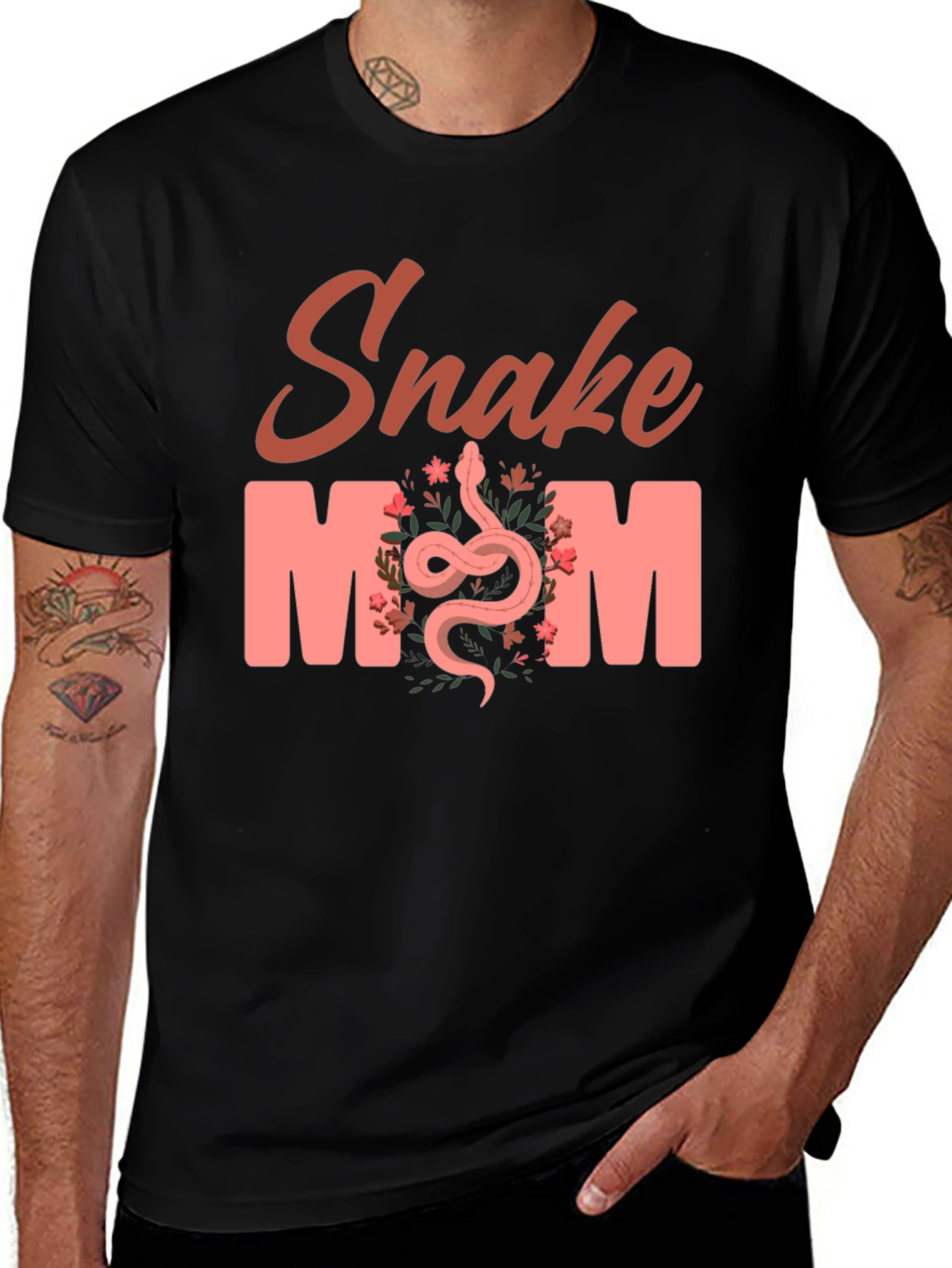 Variant 30 of Snake Mom Graphic Tee