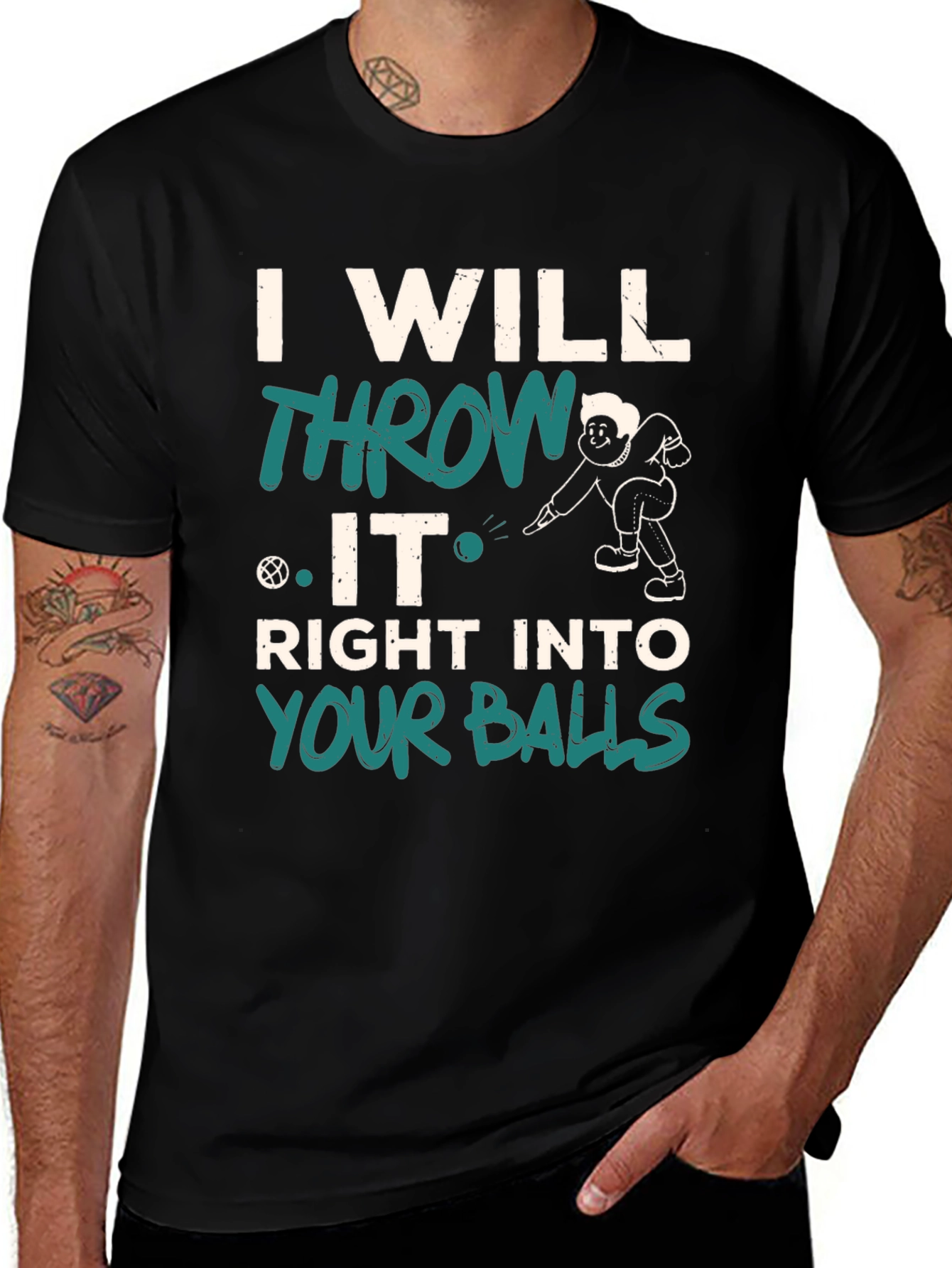 Variant 6 of I Will Throw It Right Into Your Balls T-Shirt