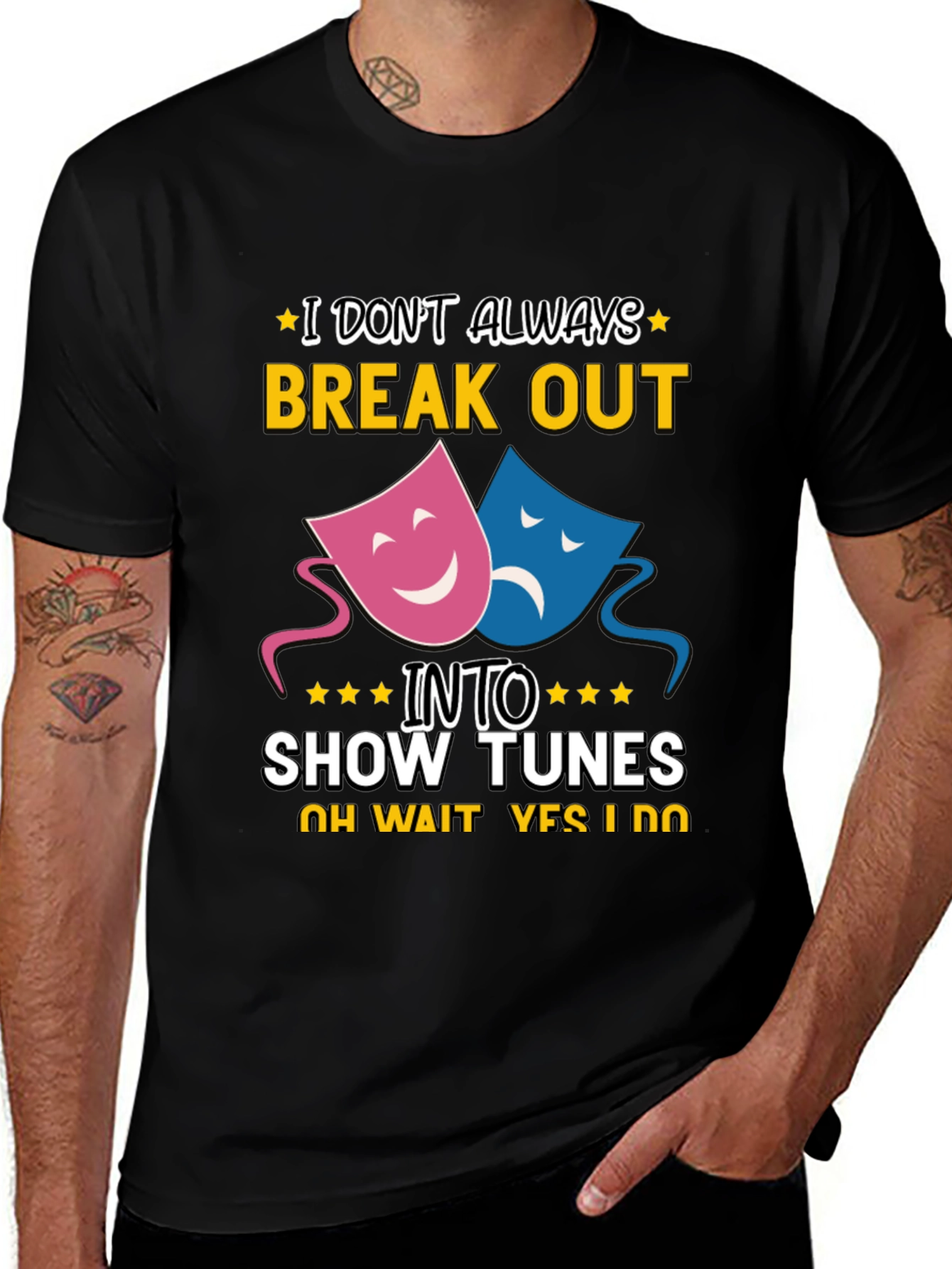 Variant 15 of Show Tunes Graphic T-Shirt