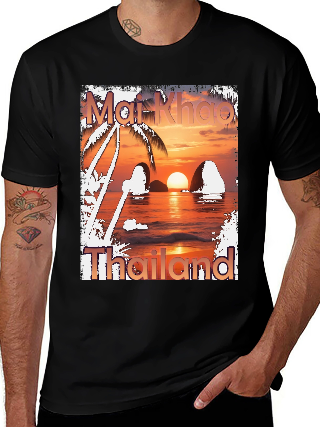 Mai Khao Thailand Sunset T-Shirt