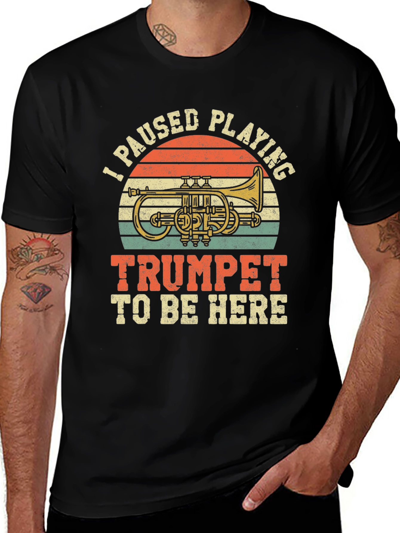 Variant 12 of I Paused Playing Trumpet T-Shirt