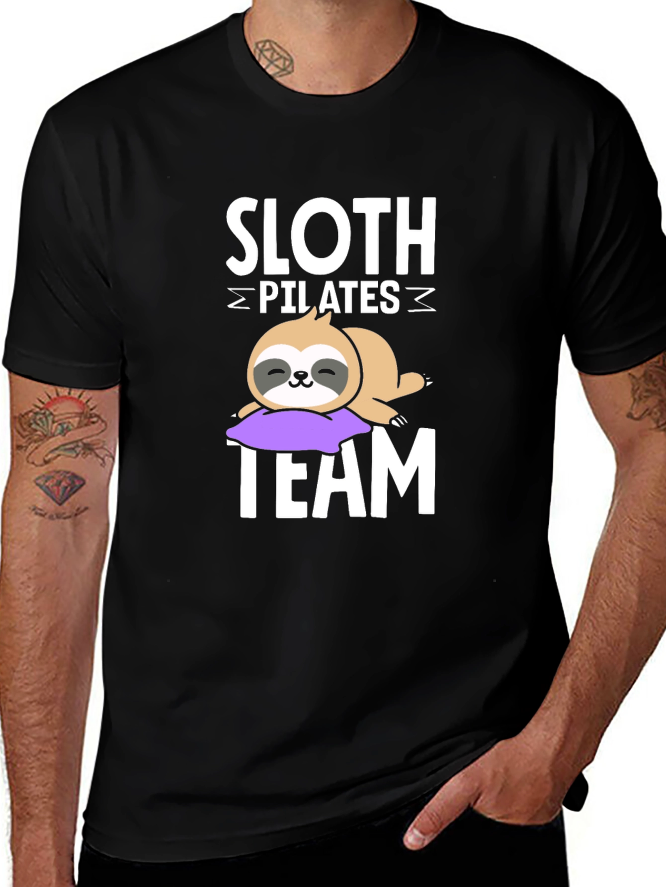 Variant 9 of Sloth Pilates Team T-Shirt