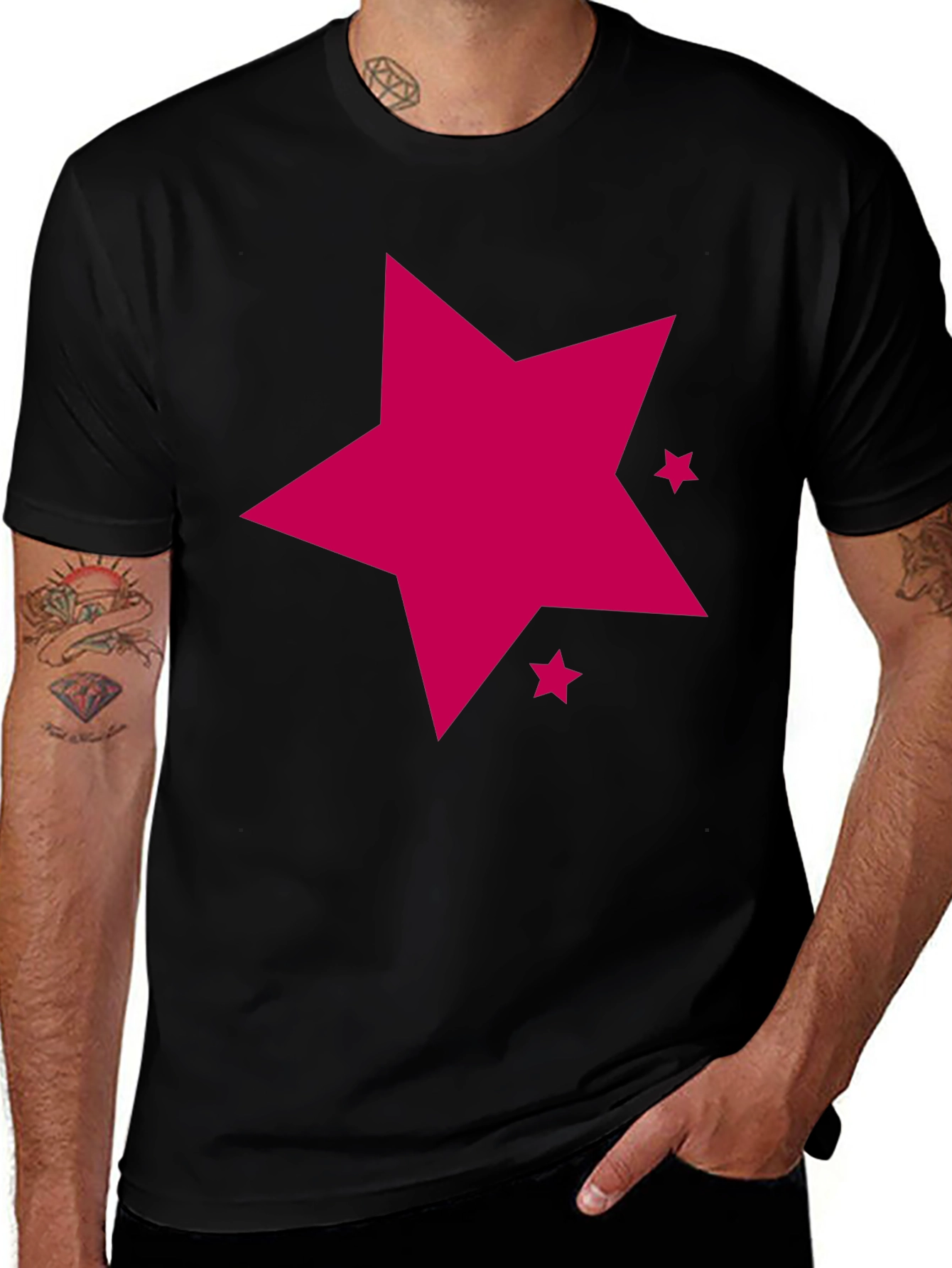 Starry Black T-Shirt