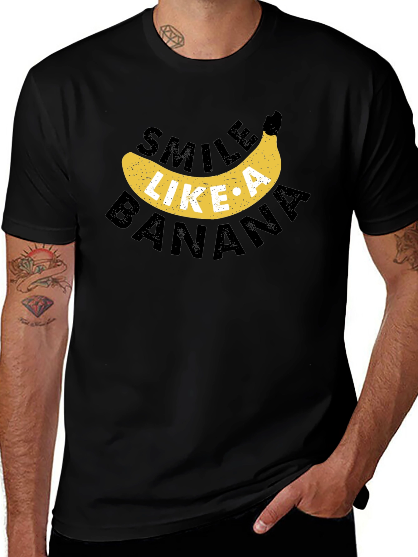 Variant 21 of Smile Like A Banana Graphic Tee