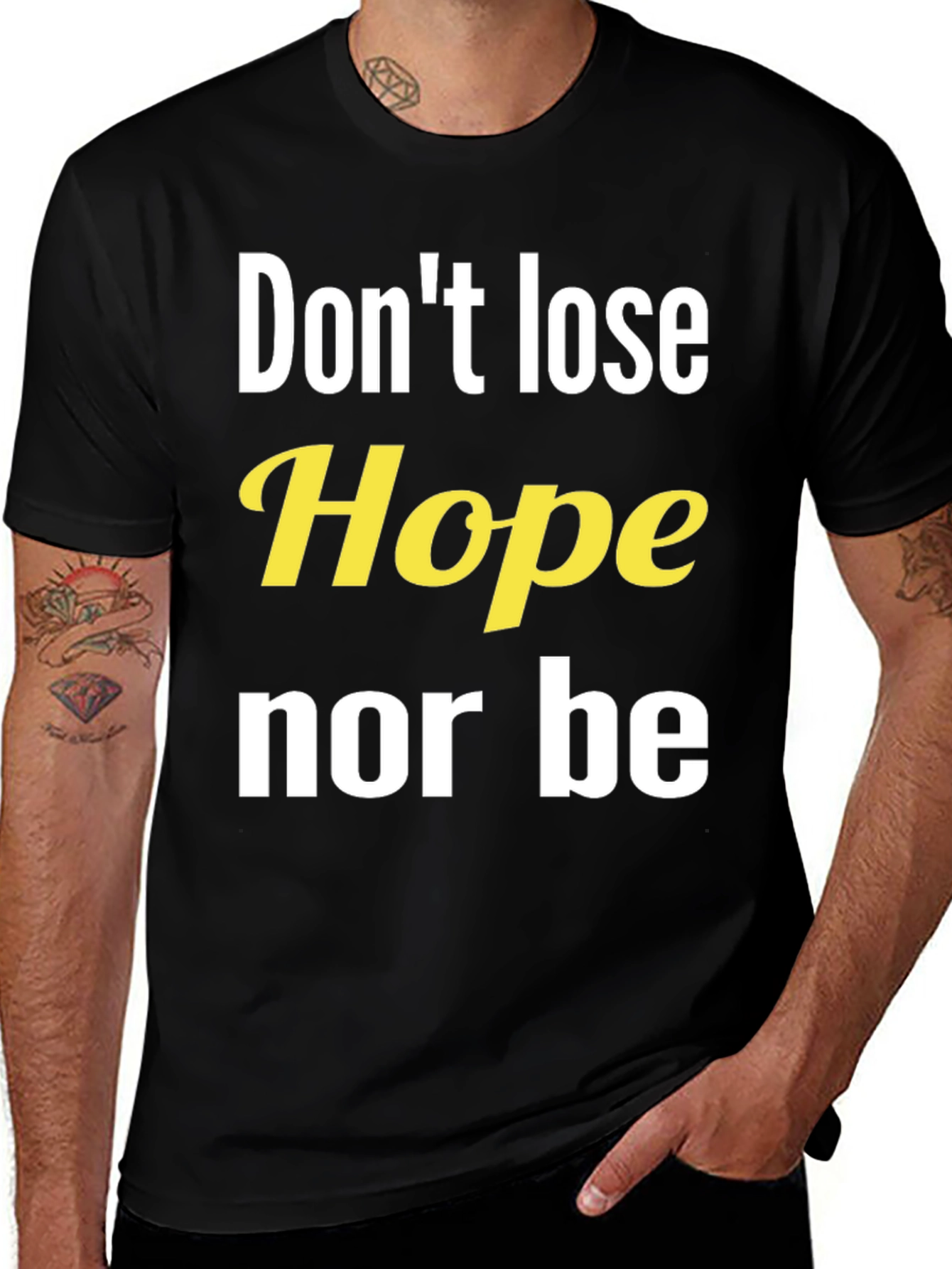 Variant 15 of Hope T-Shirt - Inspirational Graphic Tee