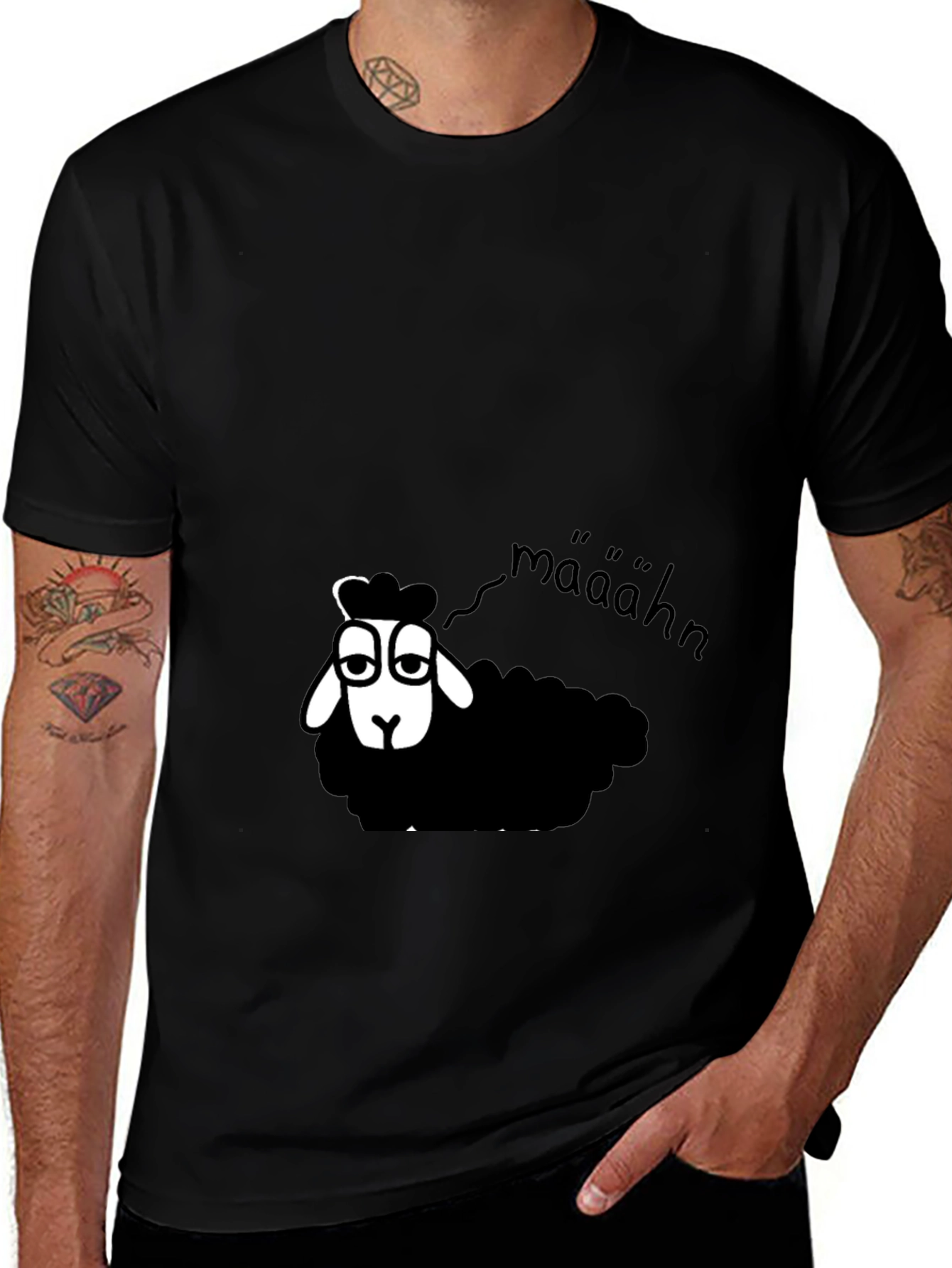Variant 17 of Black Sheep Humor T-Shirt