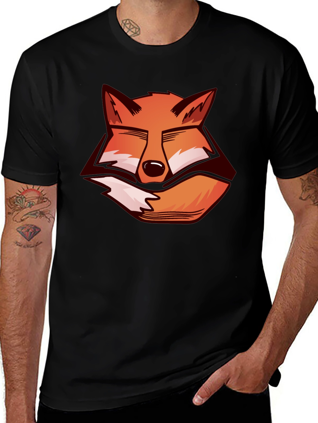 Variant 13 of Fox Graphic Tee - Cool & Casual