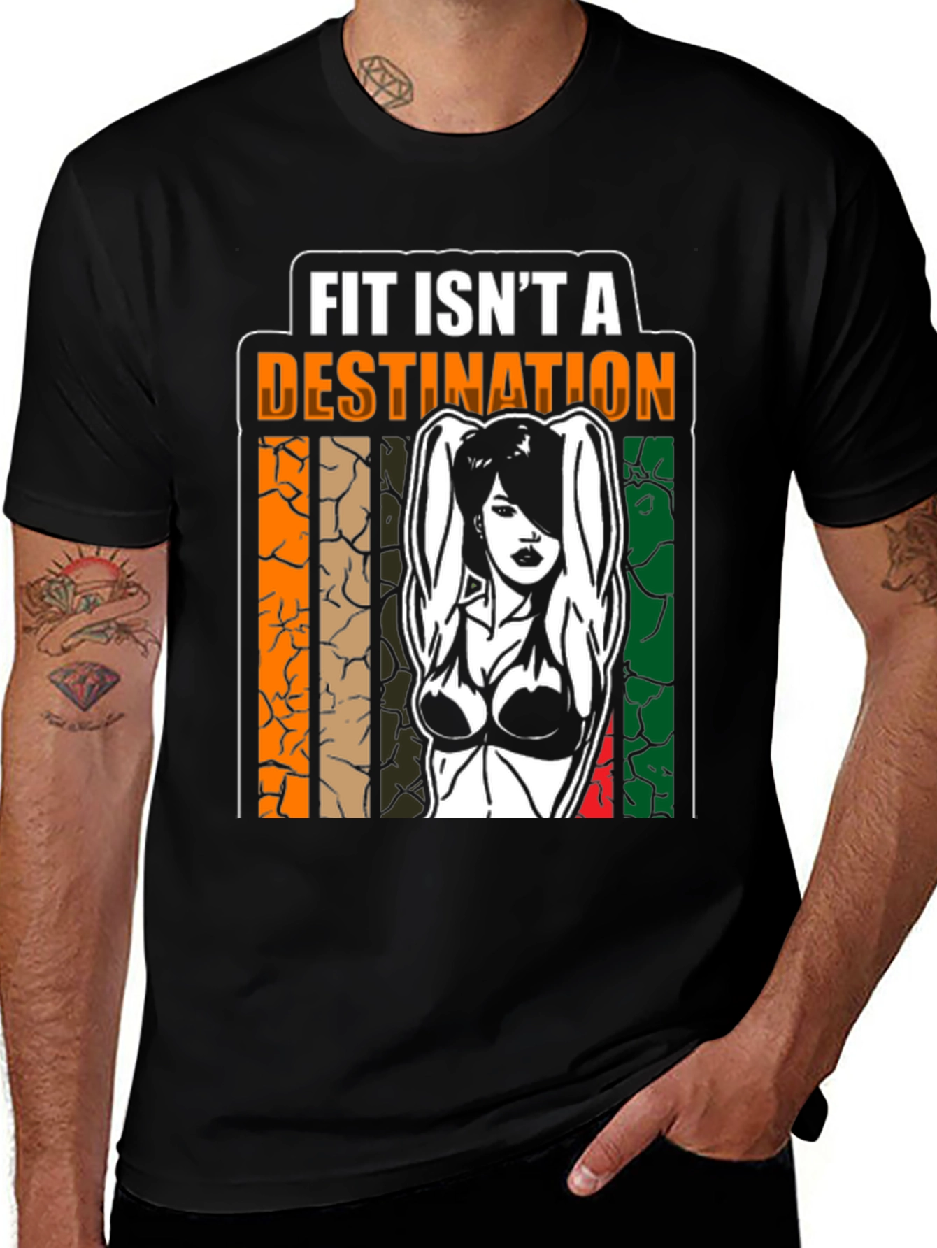 Fit Isn't A Destination Graphic Tee