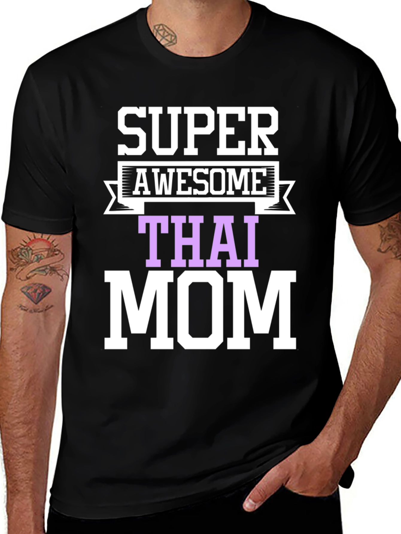 Super Awesome Thai Mom T-Shirt
