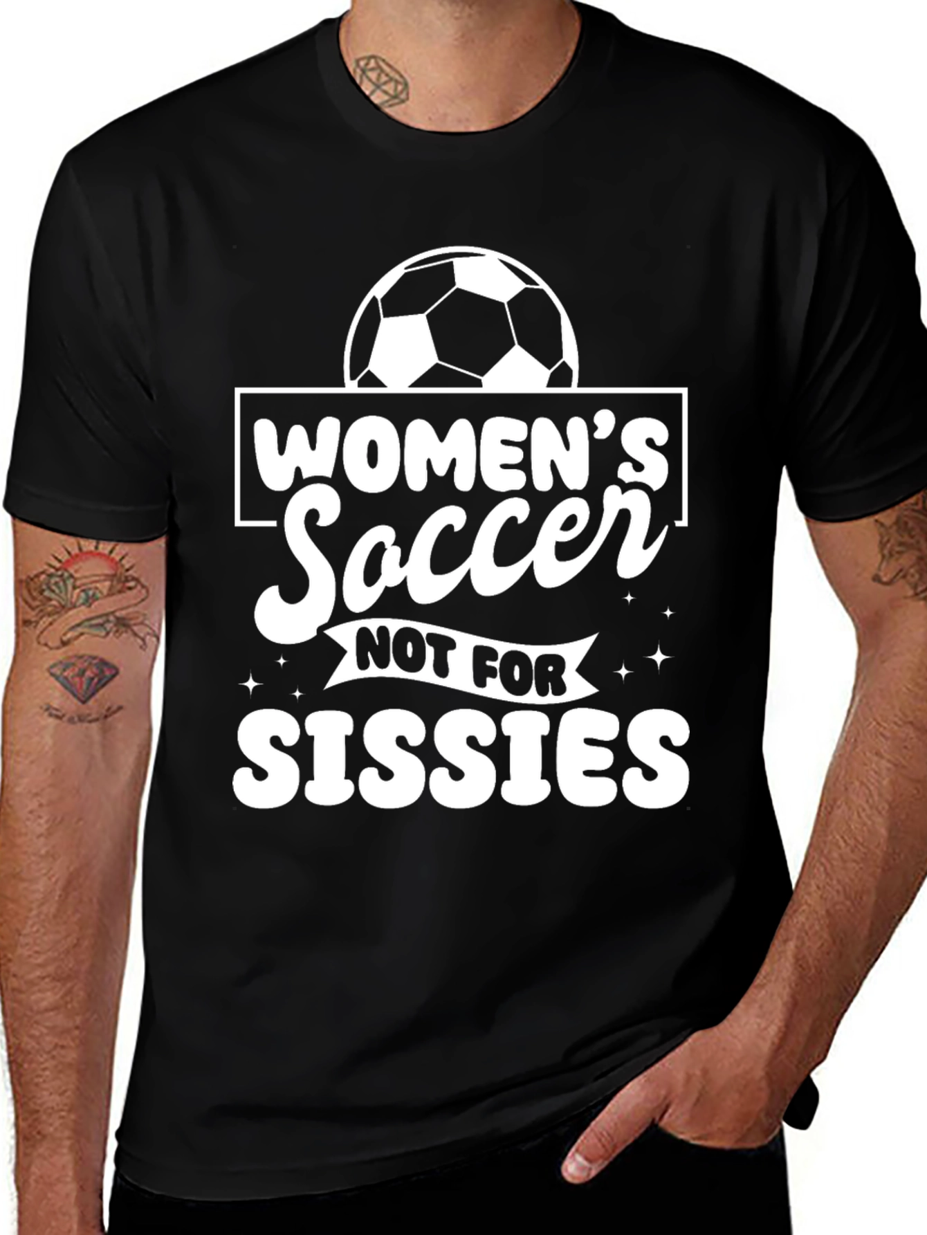 Women's Soccer Not for Sissies Tee