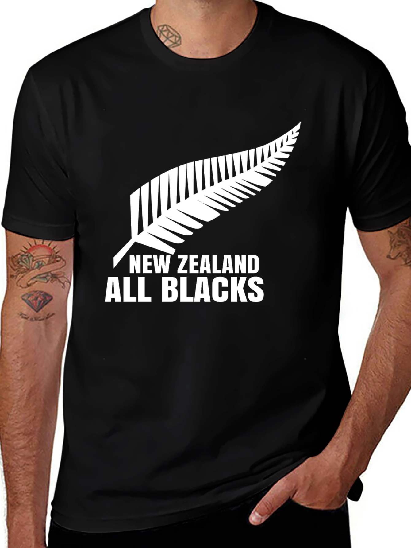 New Zealand All Blacks T-Shirt Black