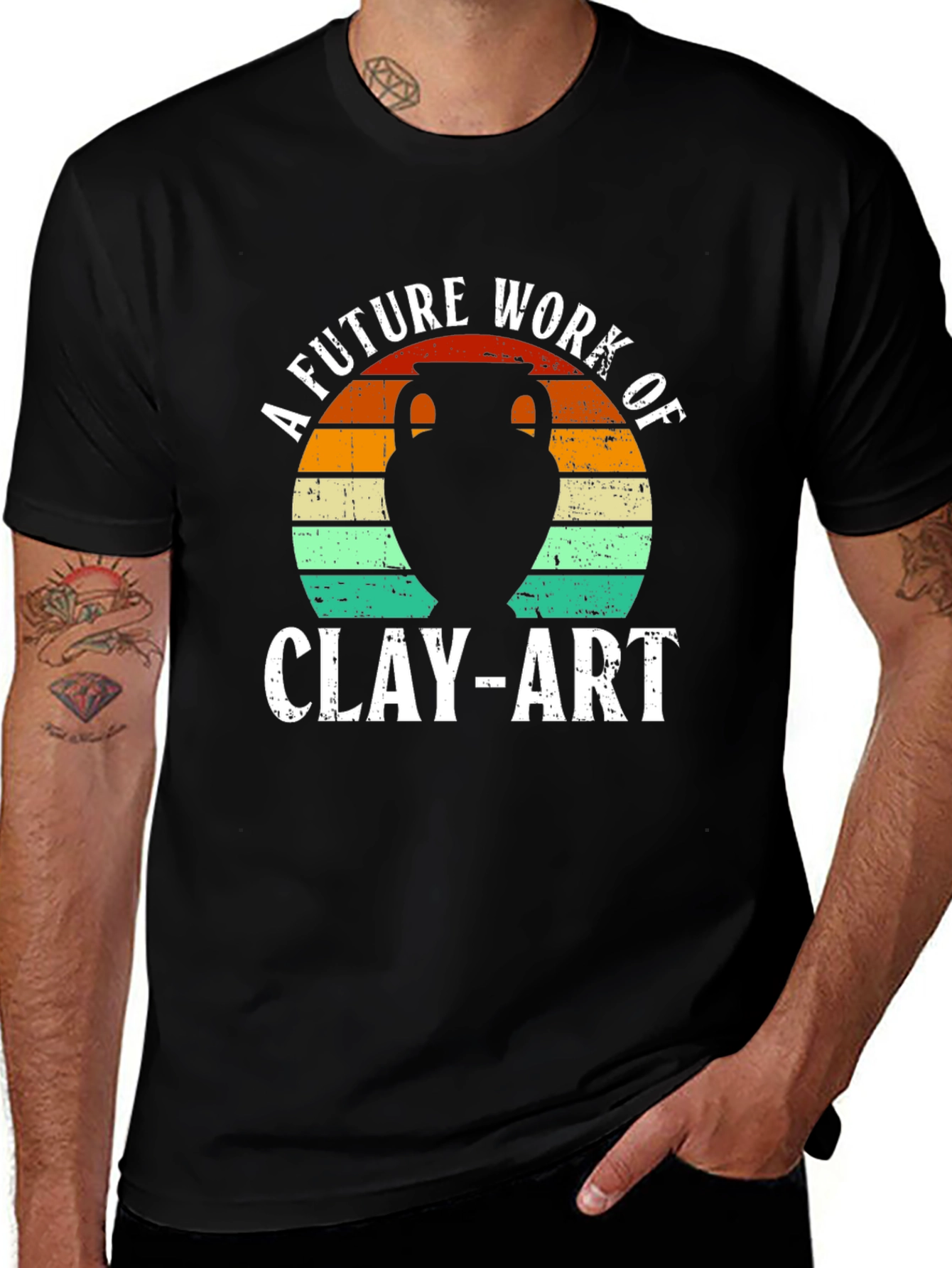 Future Clay Art Work T-Shirt 