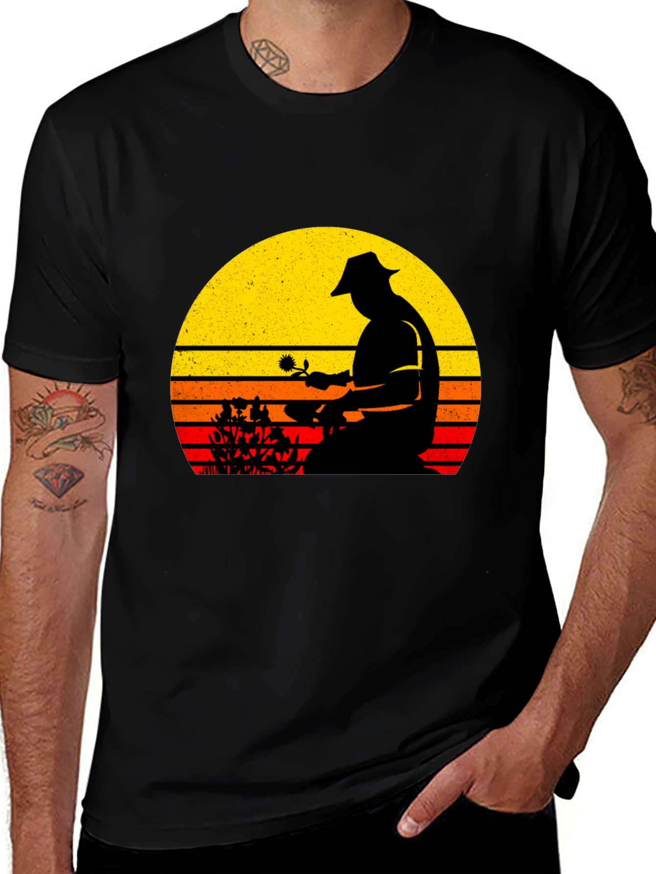 Variant 3 of Gardener Sunset Graphic Tee