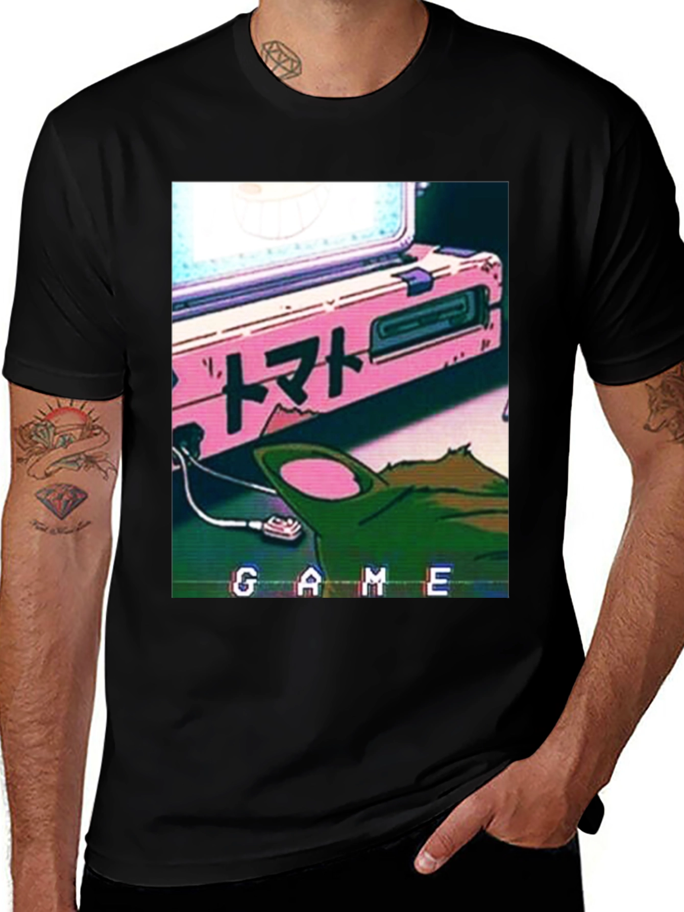 Variant 25 of Retro Gaming T-Shirt - Vaporwave Aesthetic 