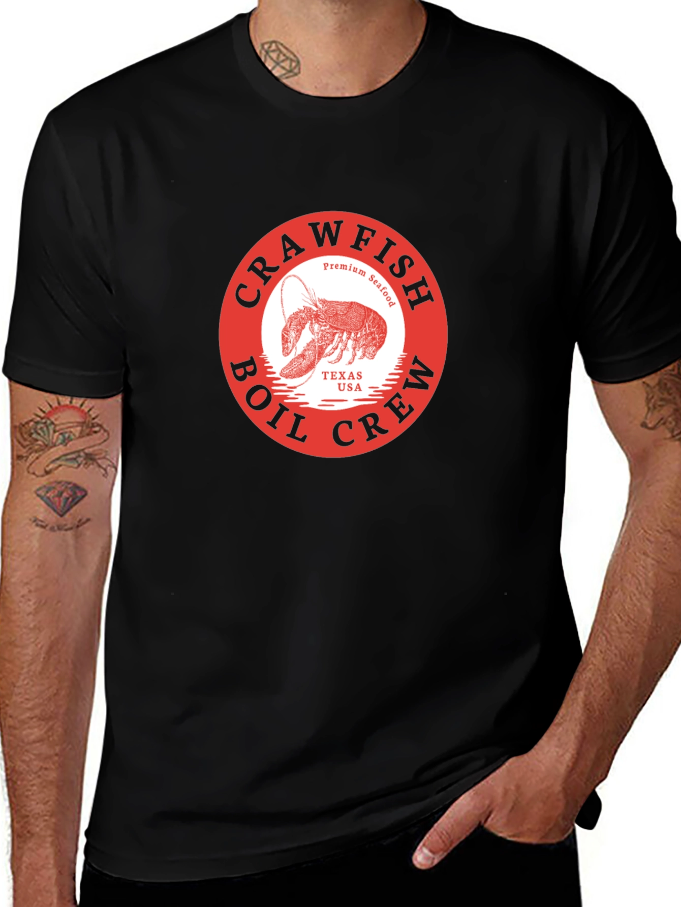 Crawfish Boil Crew Graphic T-Shirt