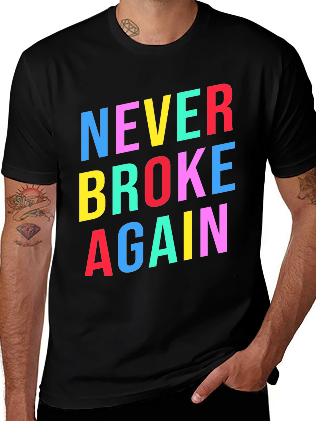 Variant 25 of Never Broke Again Graphic T-Shirt
