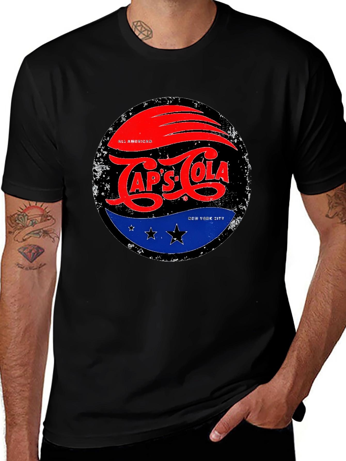 Variant 6 of Vintage Lap's-Cola Graphic T-Shirt