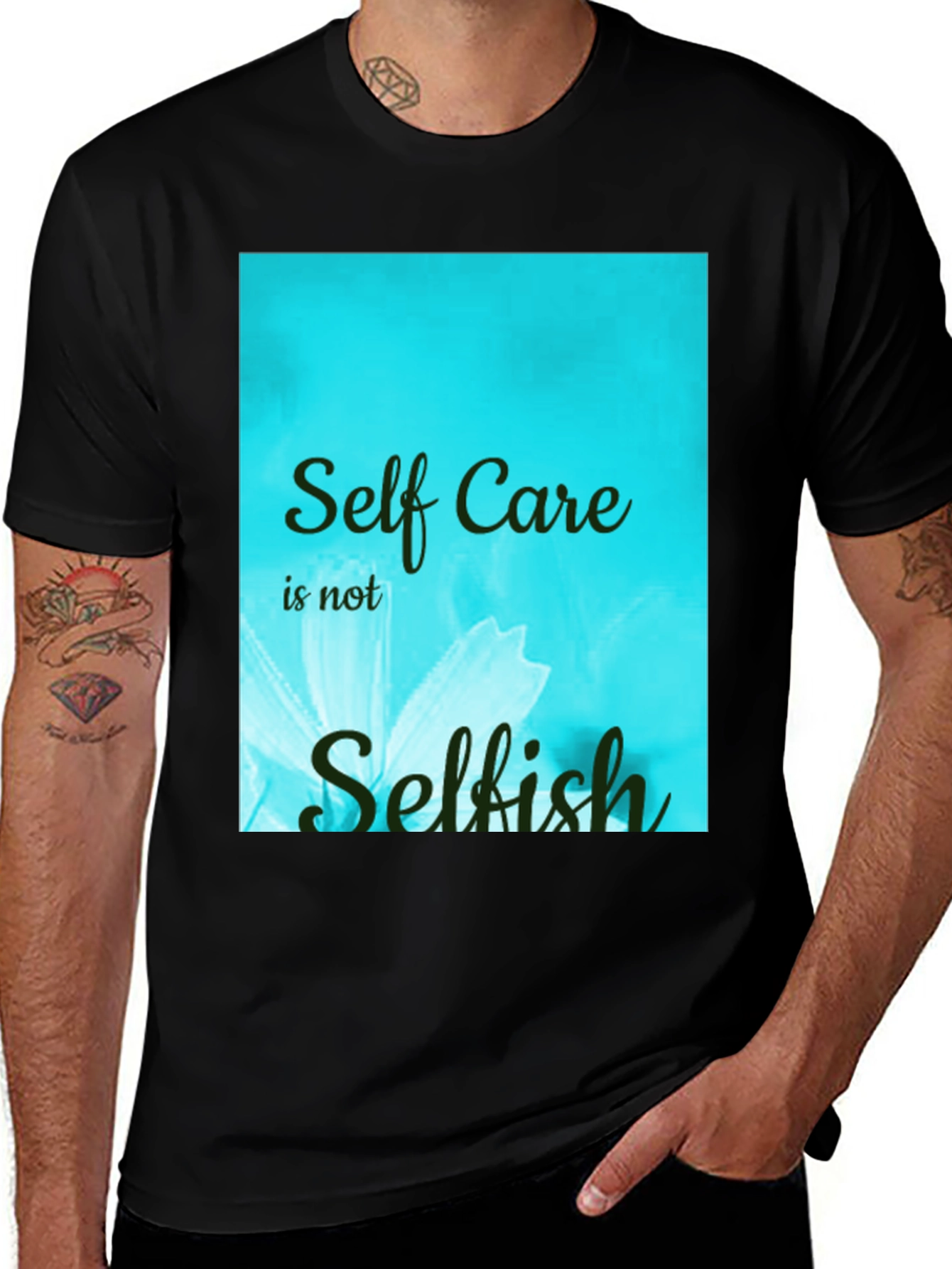 Variant 14 of Self Care Is Not Selfish Graphic Tee
