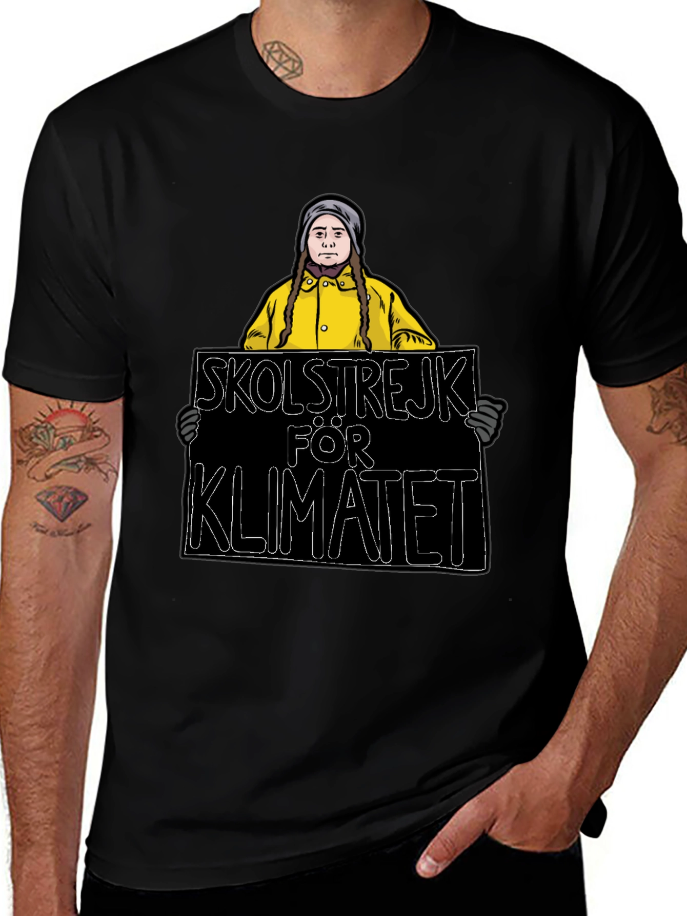 Variant 4 of Climate Strike Graphic Tee