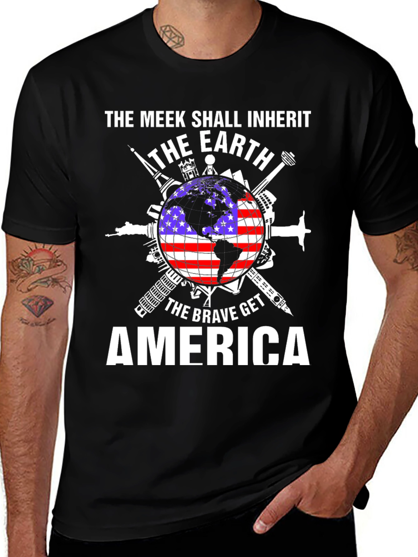 Variant 25 of The Meek Shall Inherit Earth T-Shirt