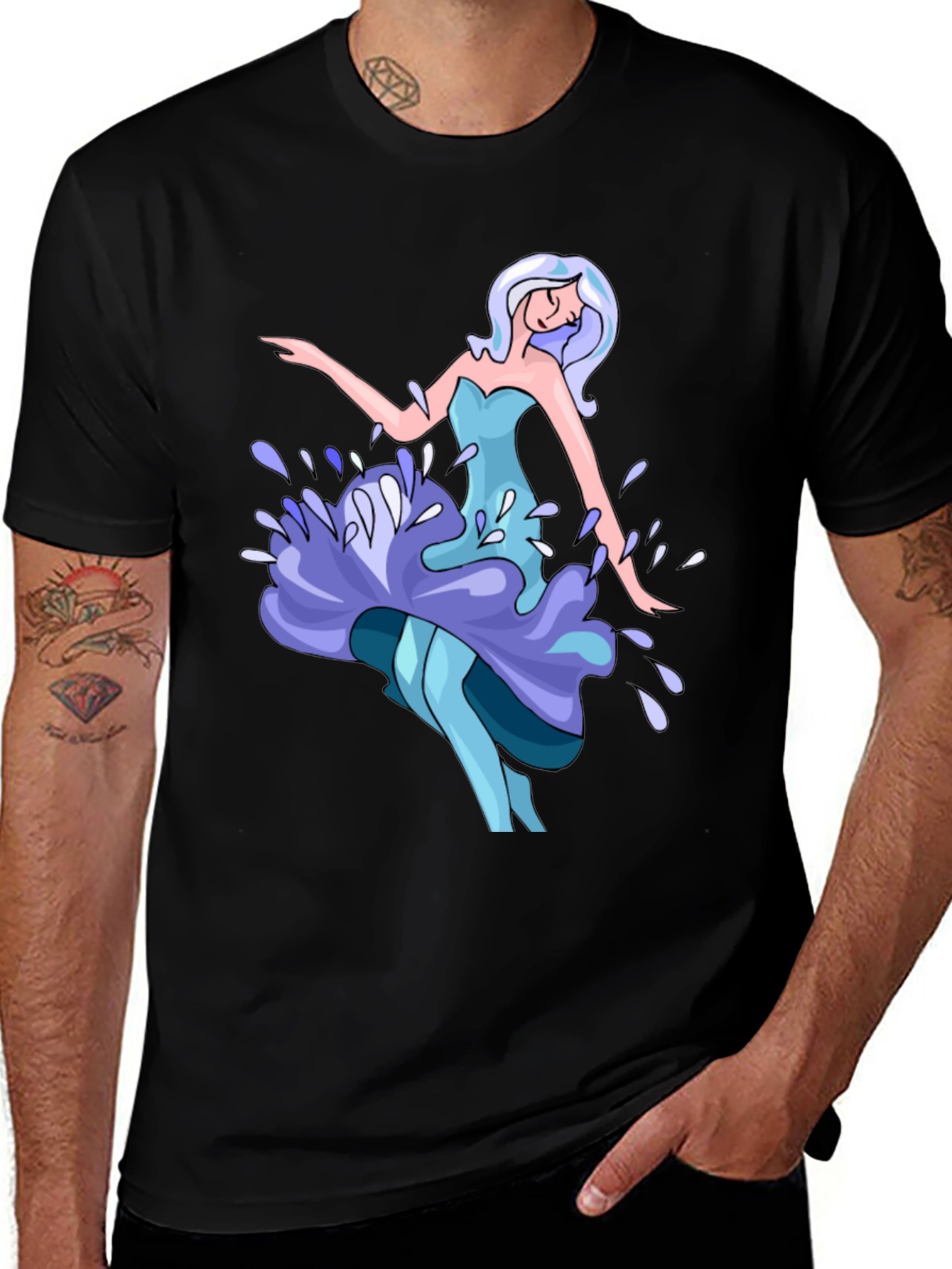Variant 19 of Water Dancer Graphic Tee