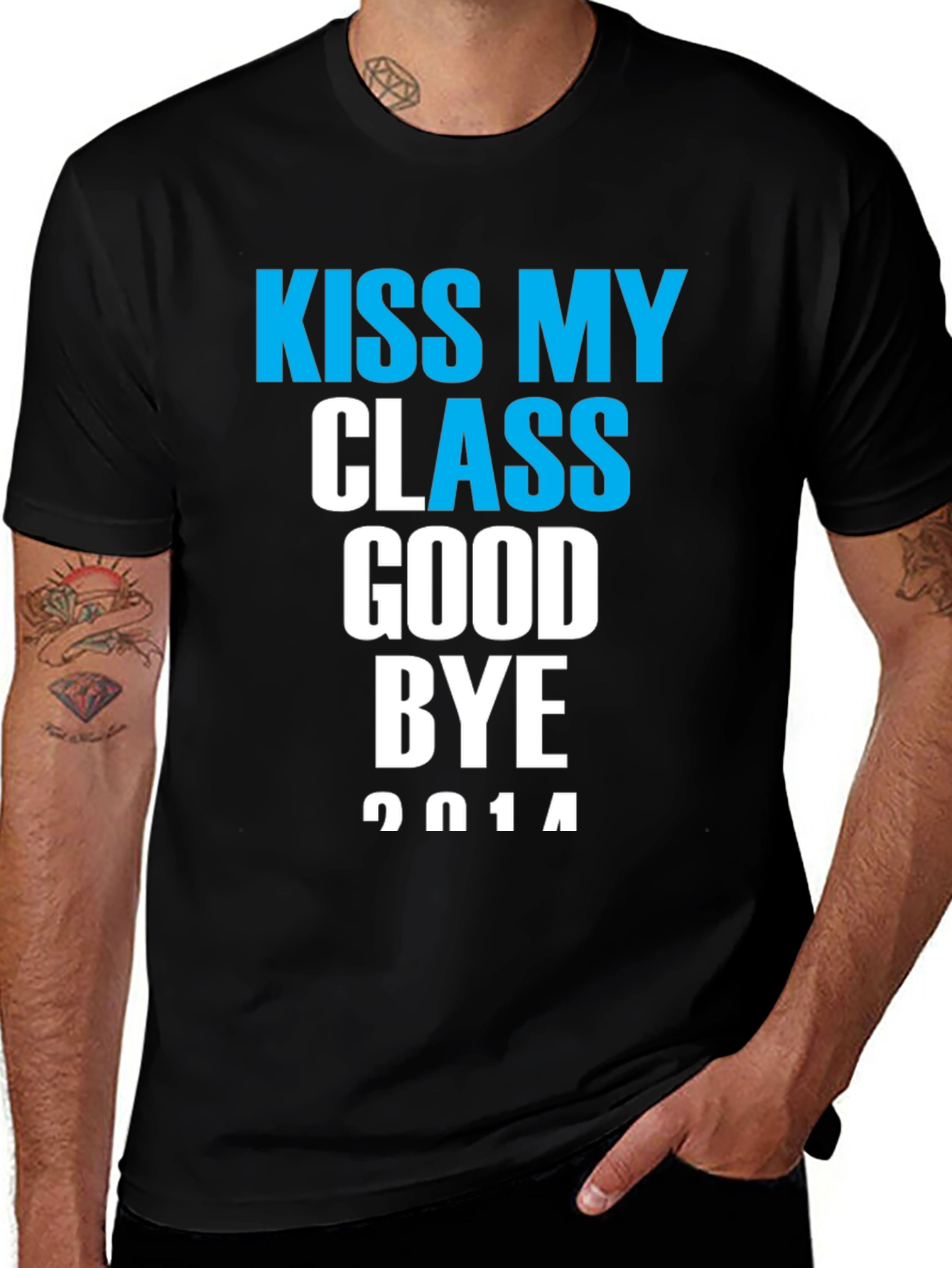 Variant 29 of Kiss My Class Good Bye - Graduation T-Shirt