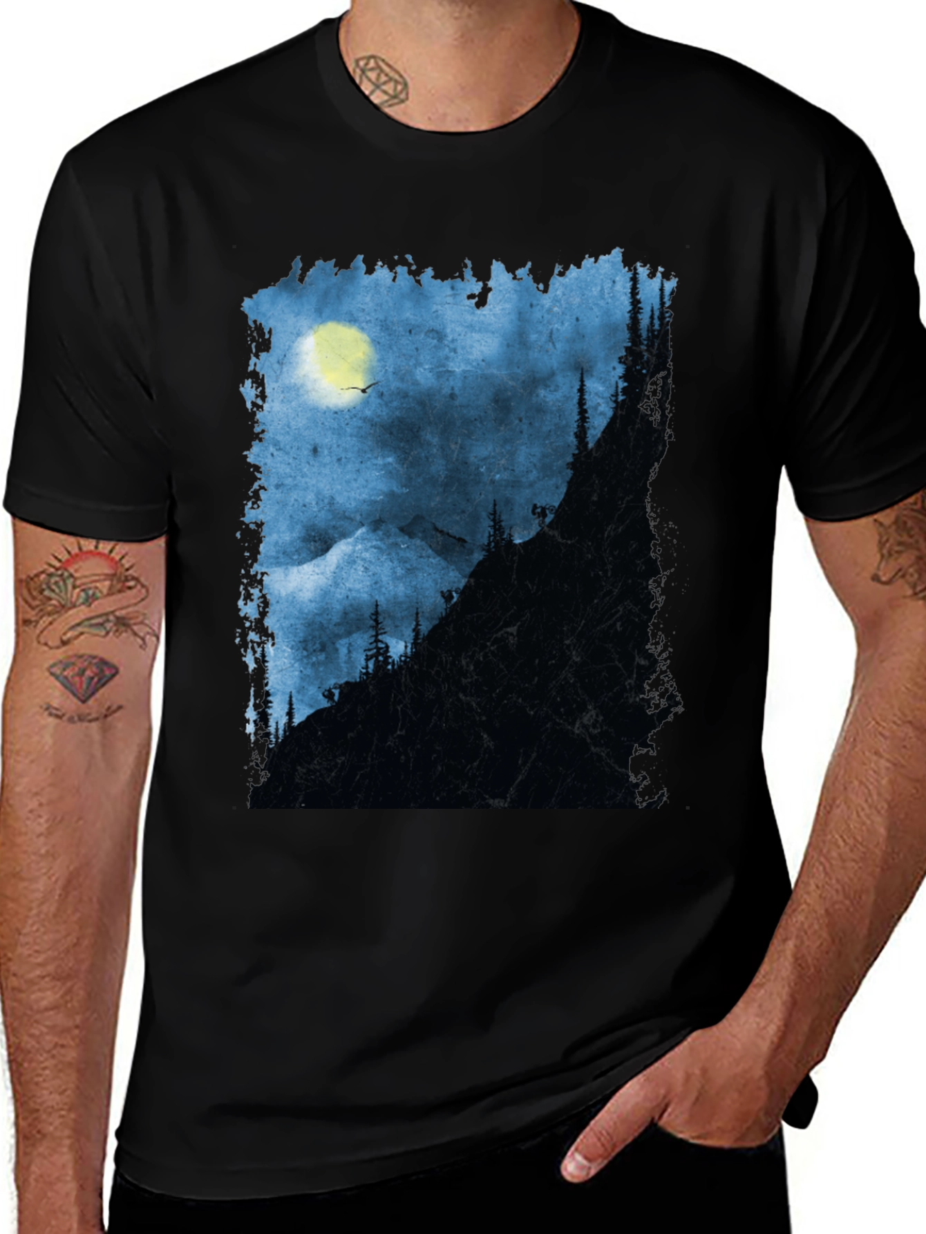 Variant 10 of Night Mountain Adventure T-Shirt