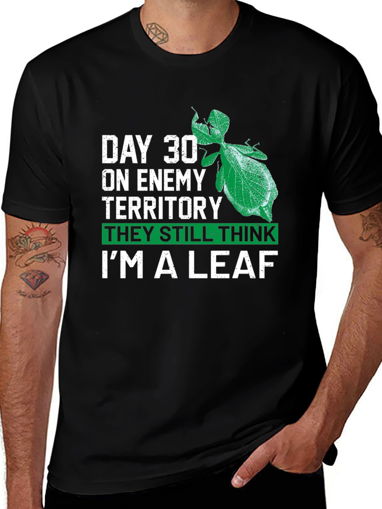Day 30 Leaf Bug T-Shirt