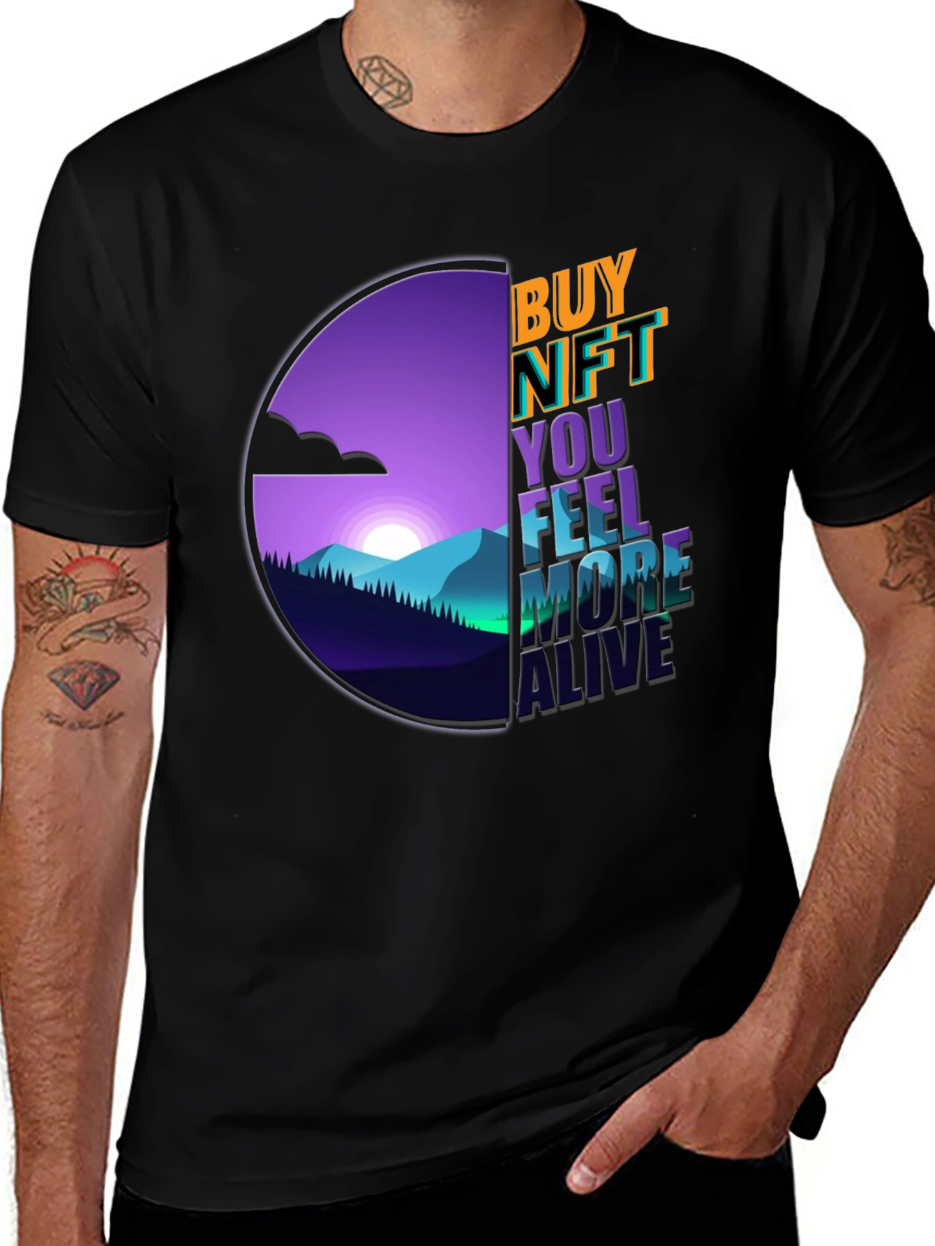 Buy NFT T-Shirt: Feel More Alive!
