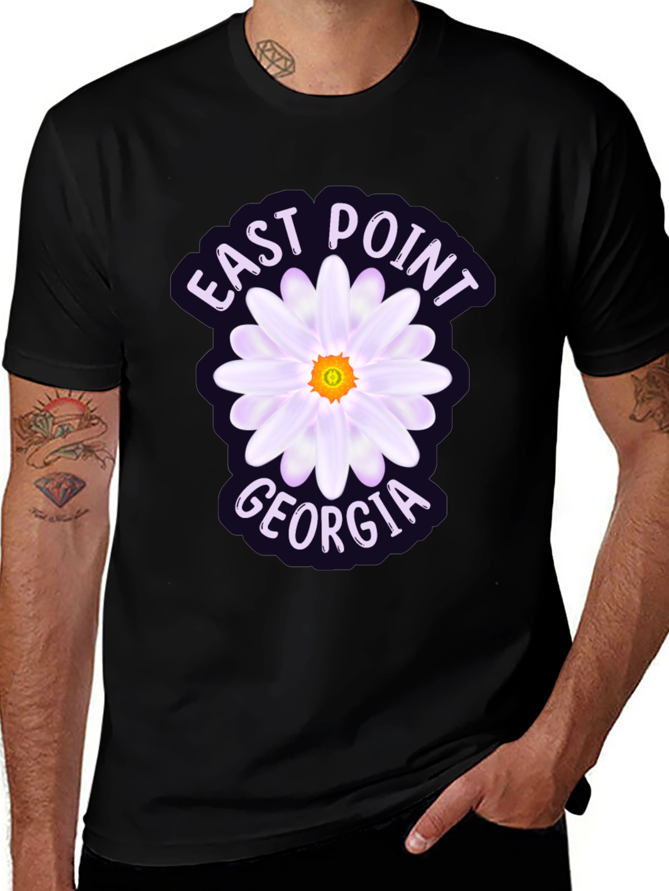 East Point Georgia Flower T-Shirt