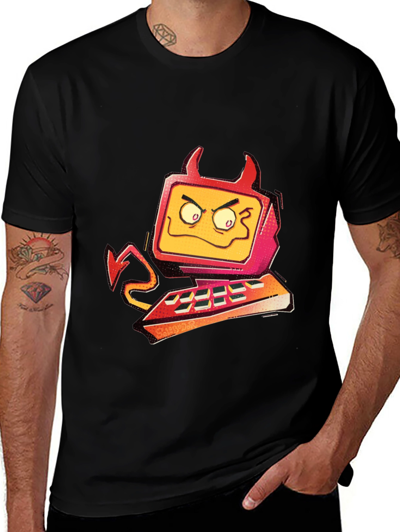 Variant 21 of Devil Computer Graphic T-Shirt