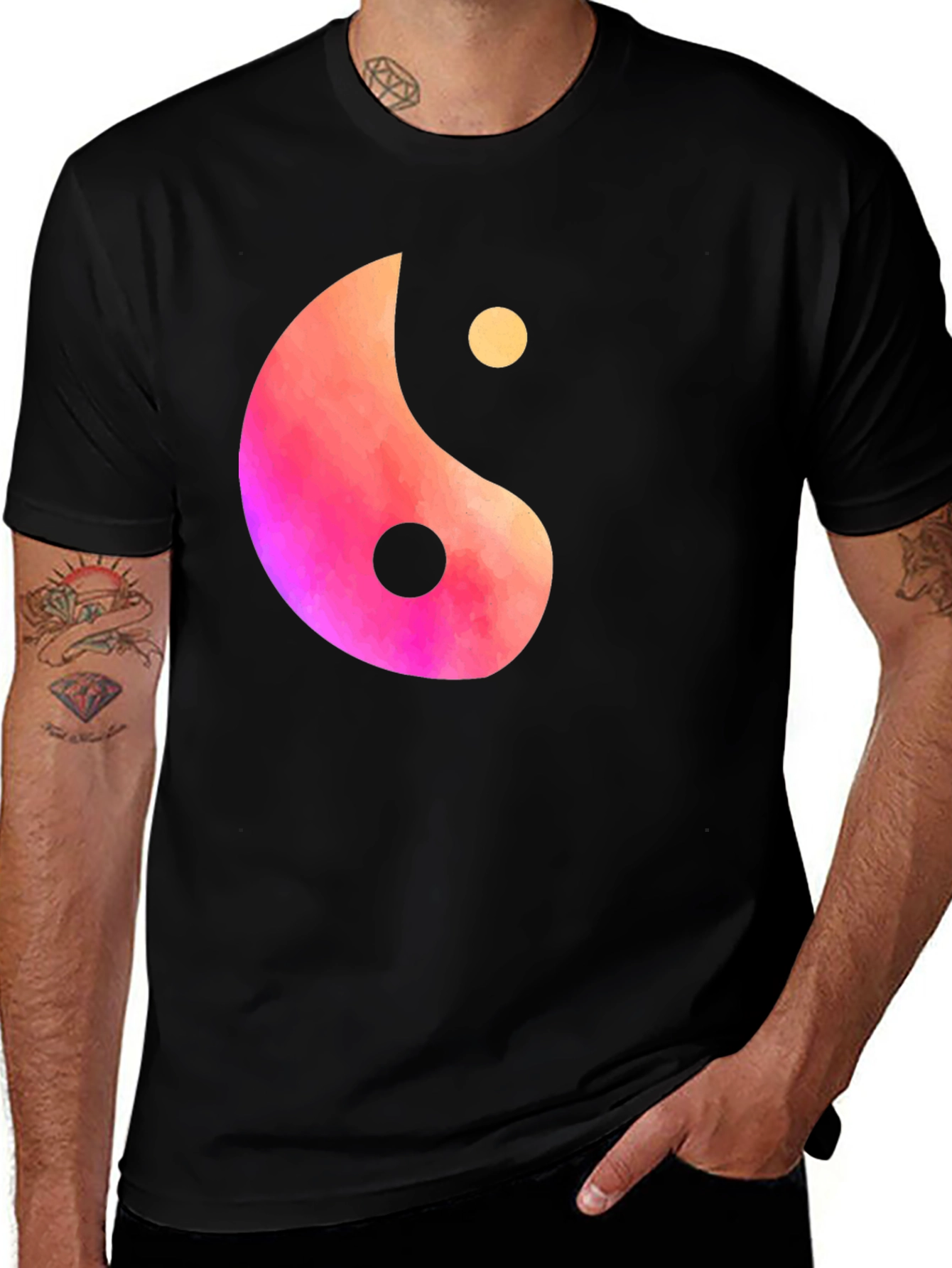 Variant 27 of Yin Yang Graphic Tee - Harmony & Balance