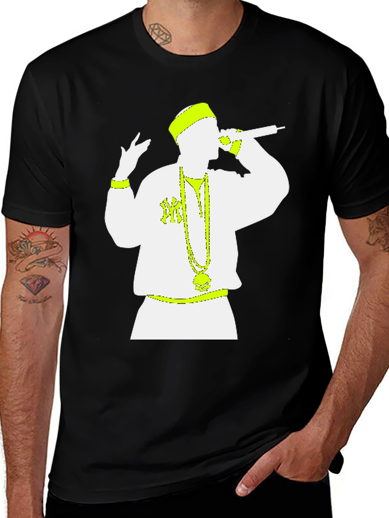 Variant 5 of Fresh Prince Graphic Tee - Black