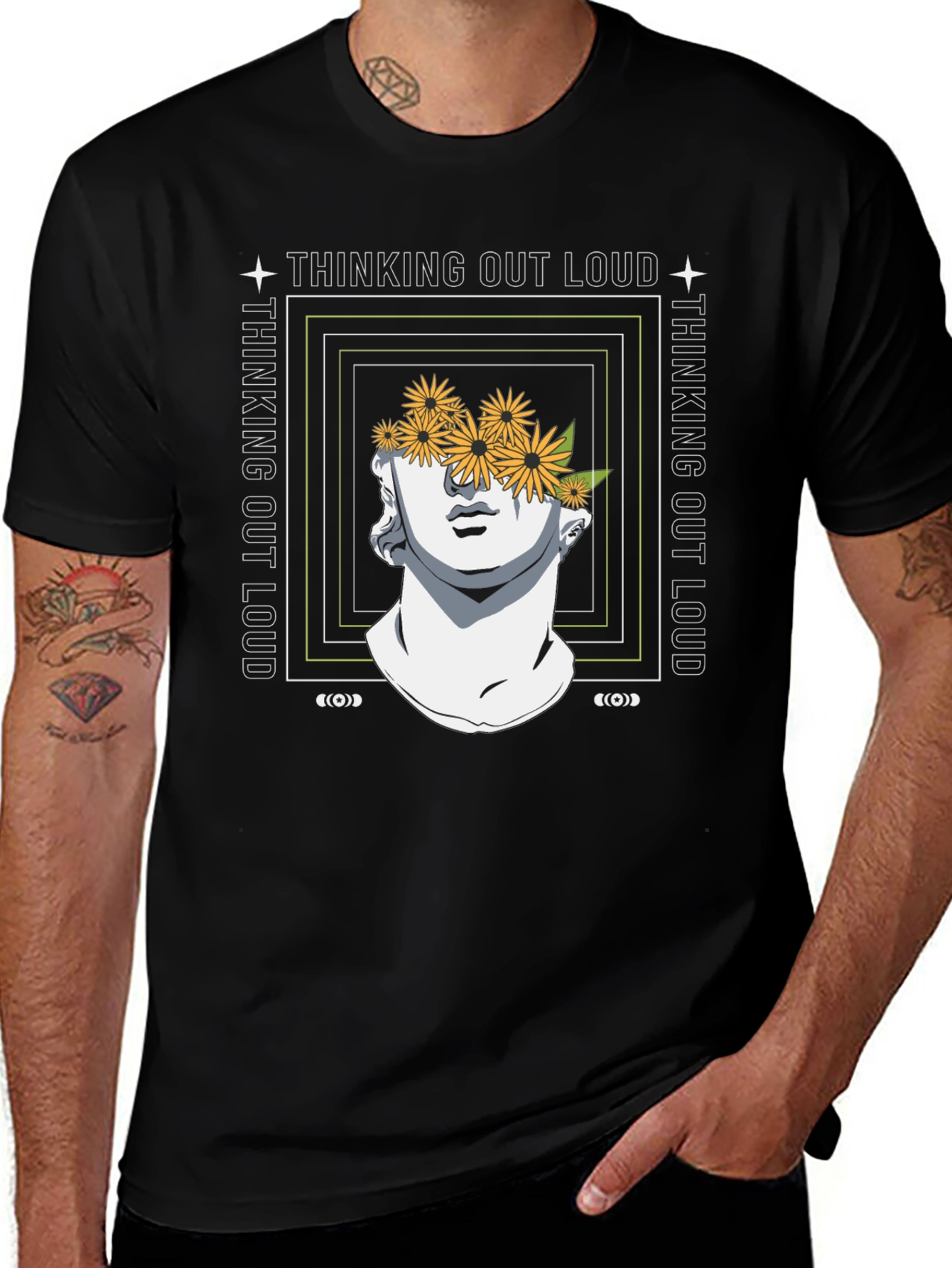 Variant 13 of Thinking Out Loud Graphic Tee