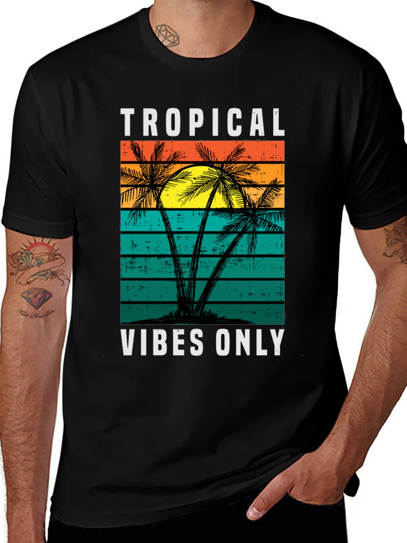 Variant 15 of Tropical Vibes Only T-Shirt